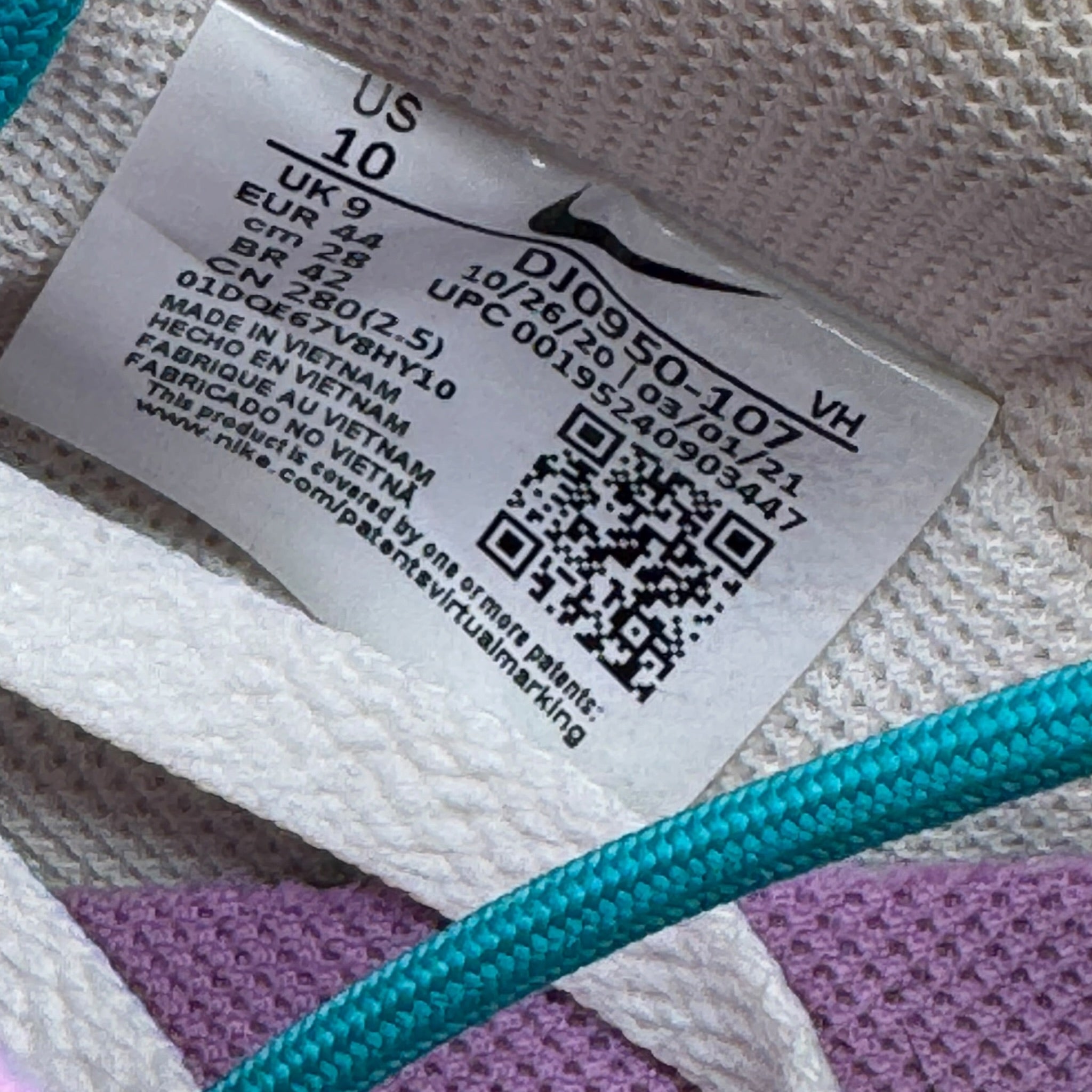 Dunk Low Off-White Lot 36 (44EU)