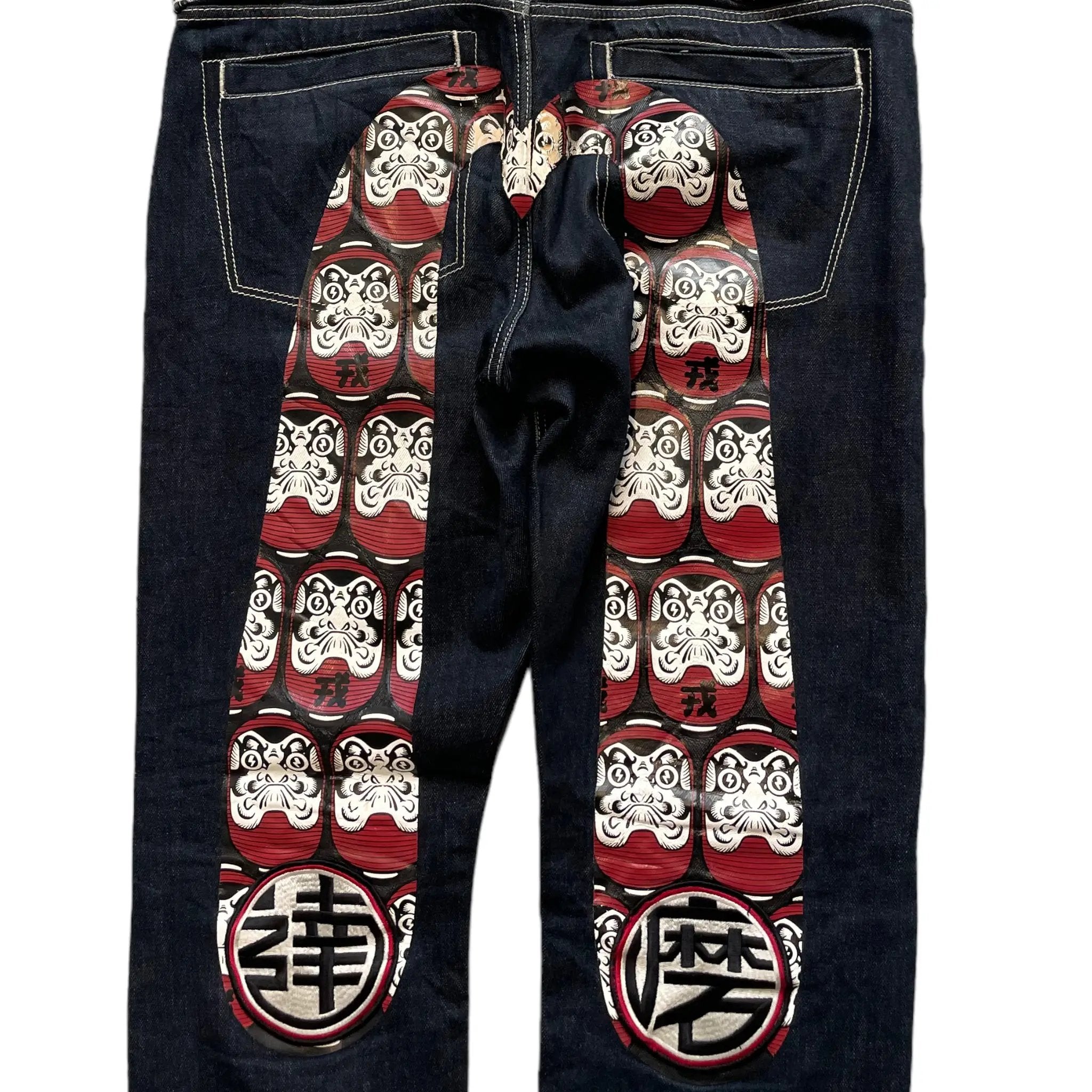 Evisu daicock vintage baggy jeans (L)