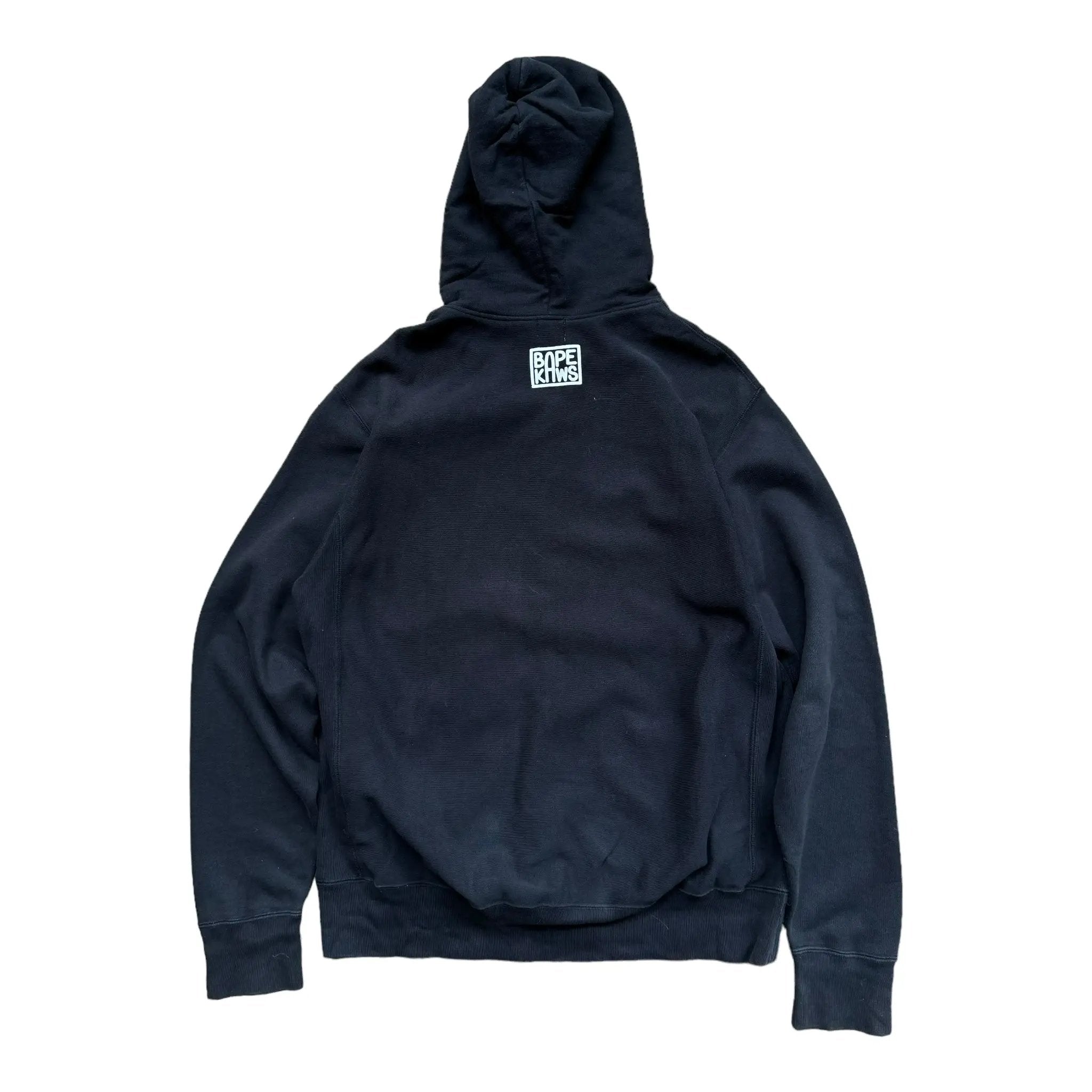 Sweat full zip Bape x Kaws vintage (L)