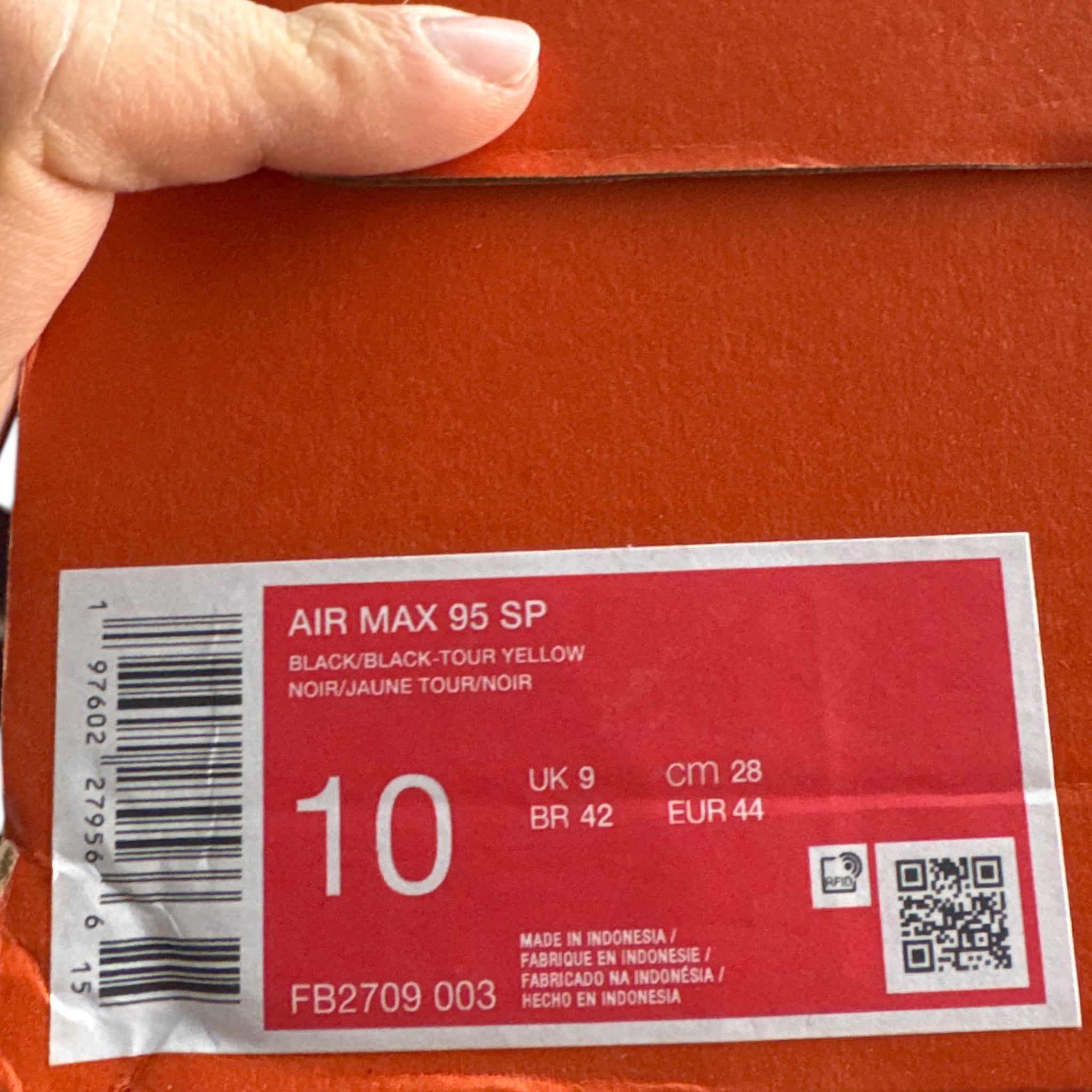 Air Max 95 Corteiz Black Honey (44EU)