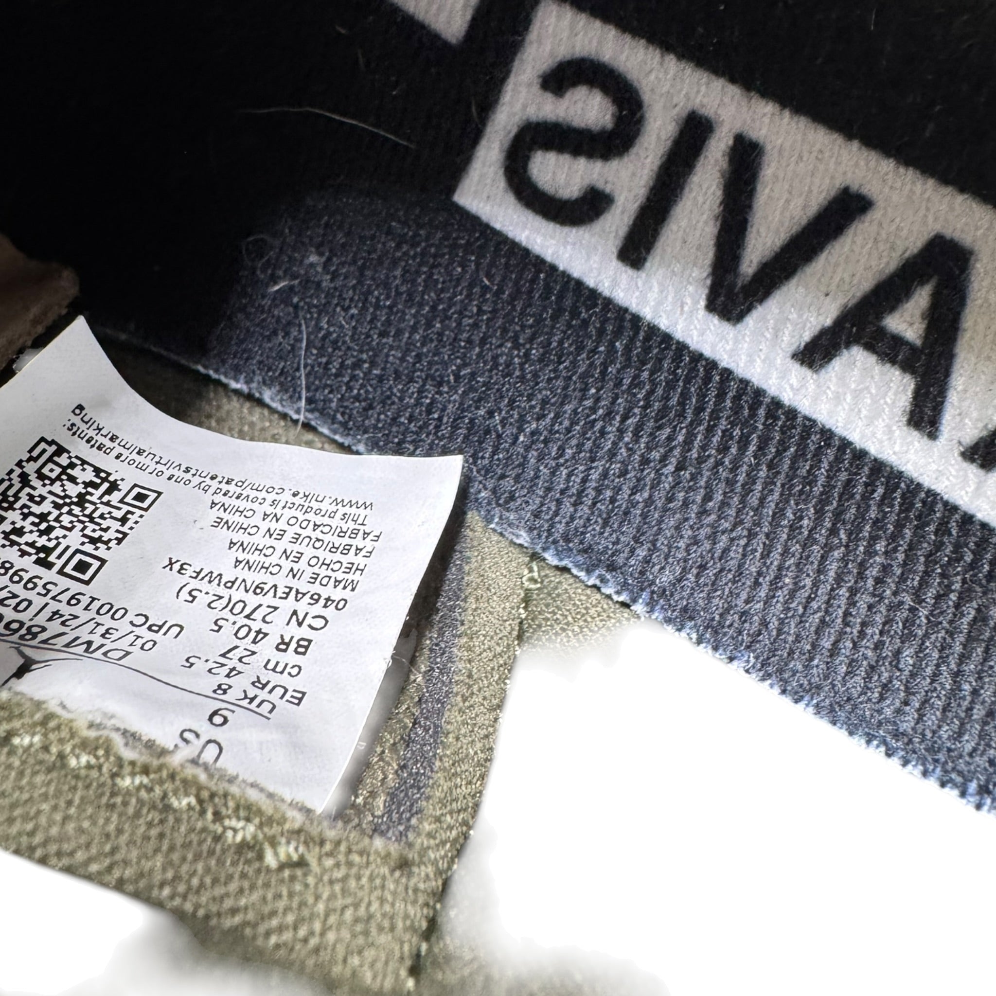Jordan One Low Travis Scott Medium Olive (42.5EU)