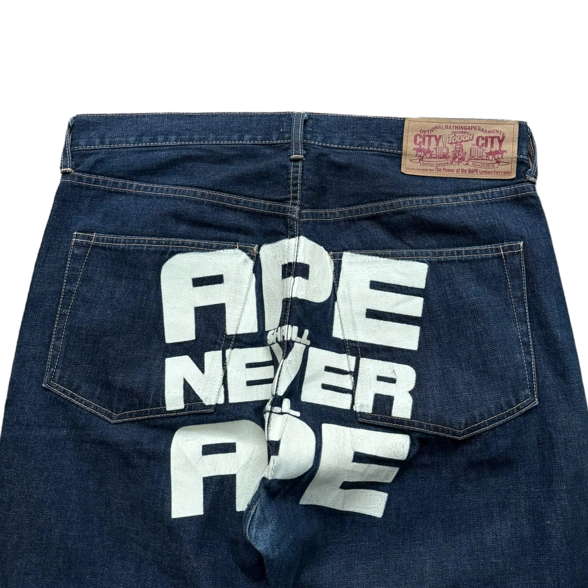 Bape Vintage Baggy-Jeans (L)