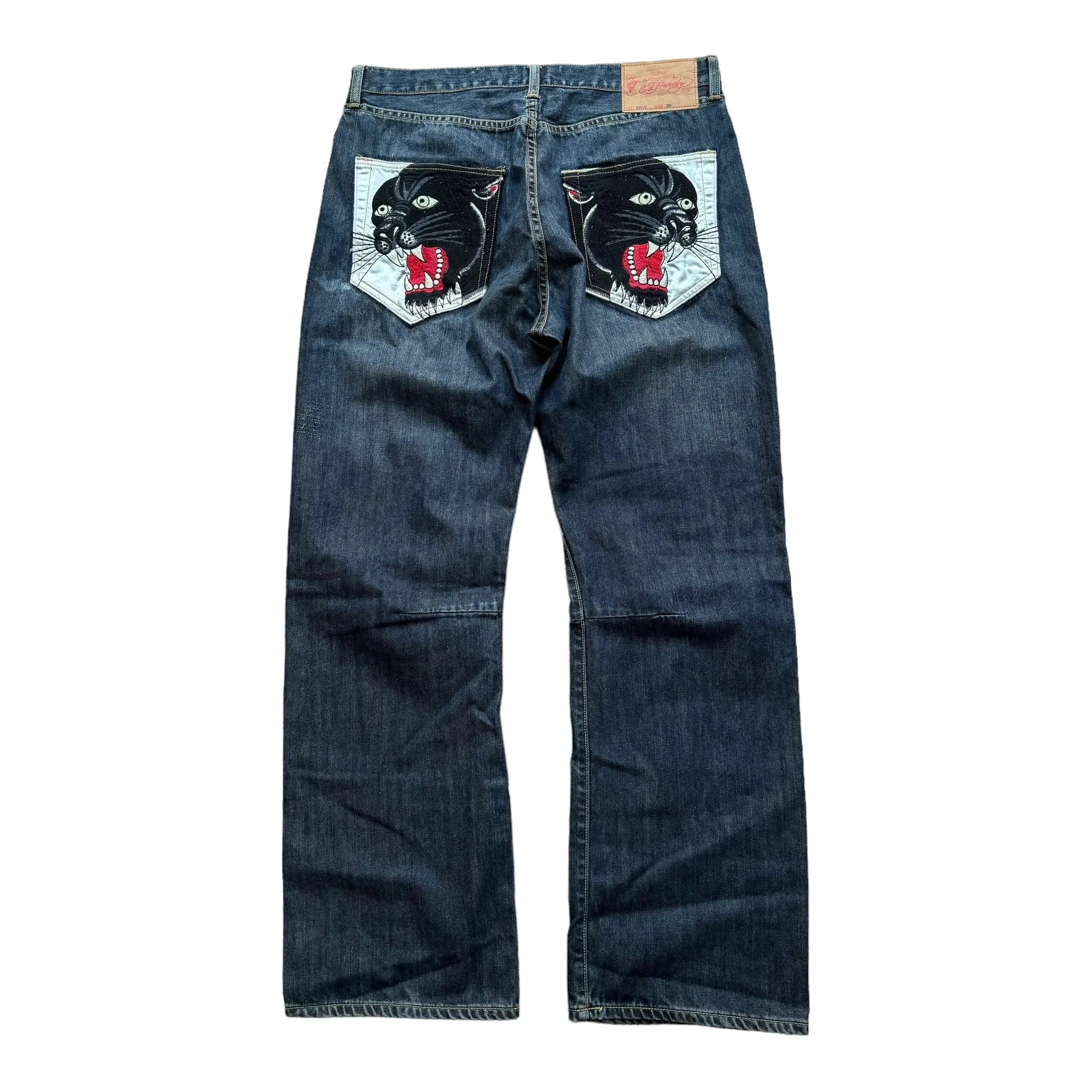 Ed Hardy Deadstock Baggy-Jeans (XL)