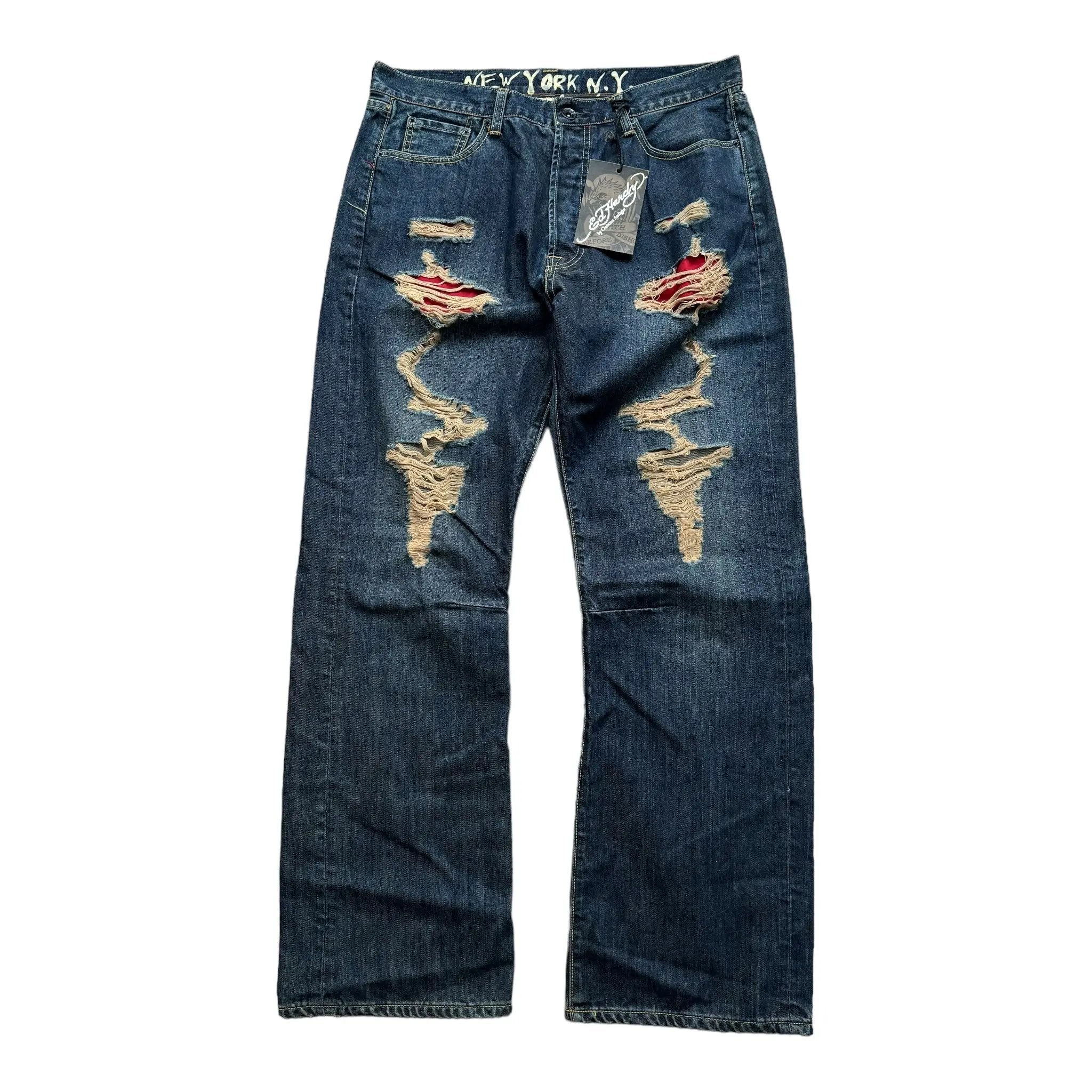 Ed Hardy Deadstock Baggy-Jeans (XL)