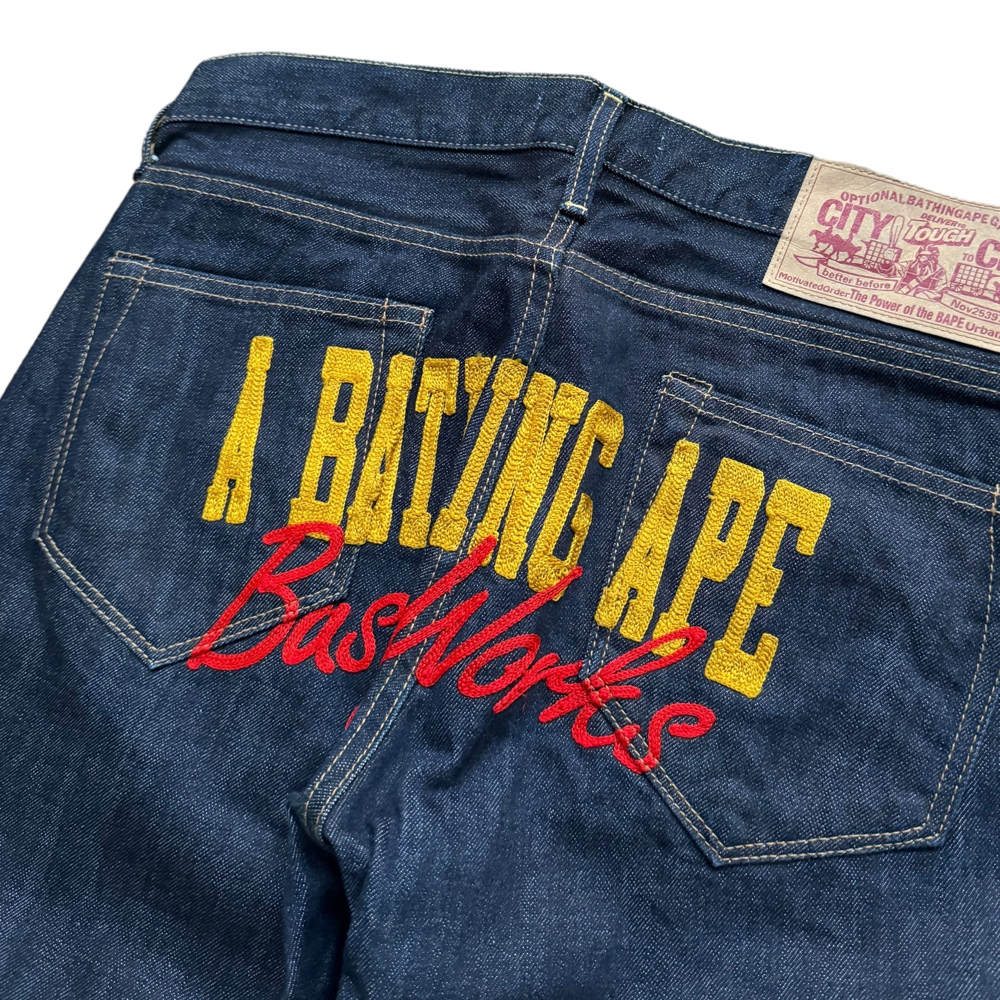 Vintage Bape Baggy-Jeans (S)