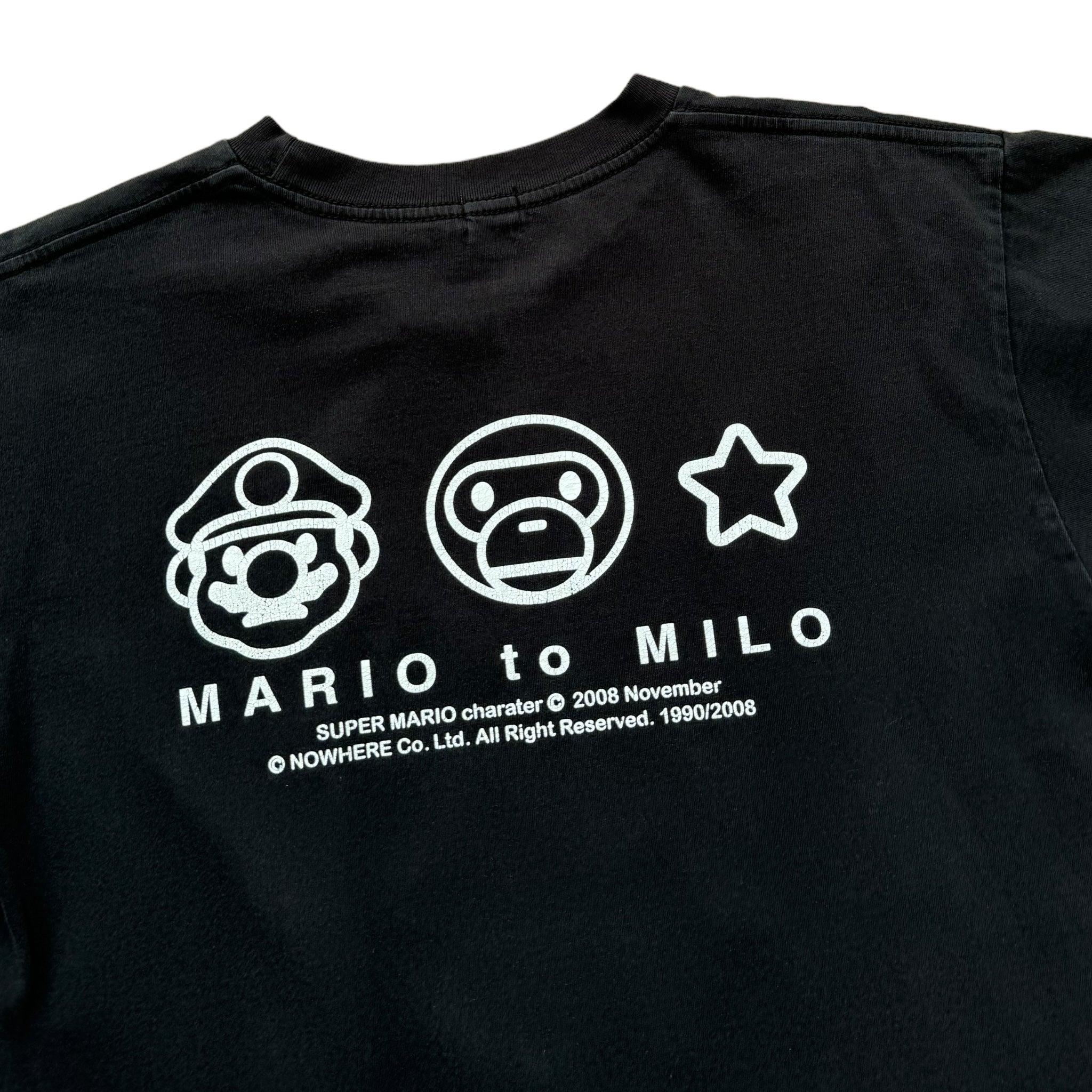 T-shirt Bape x Mario vintage (M)