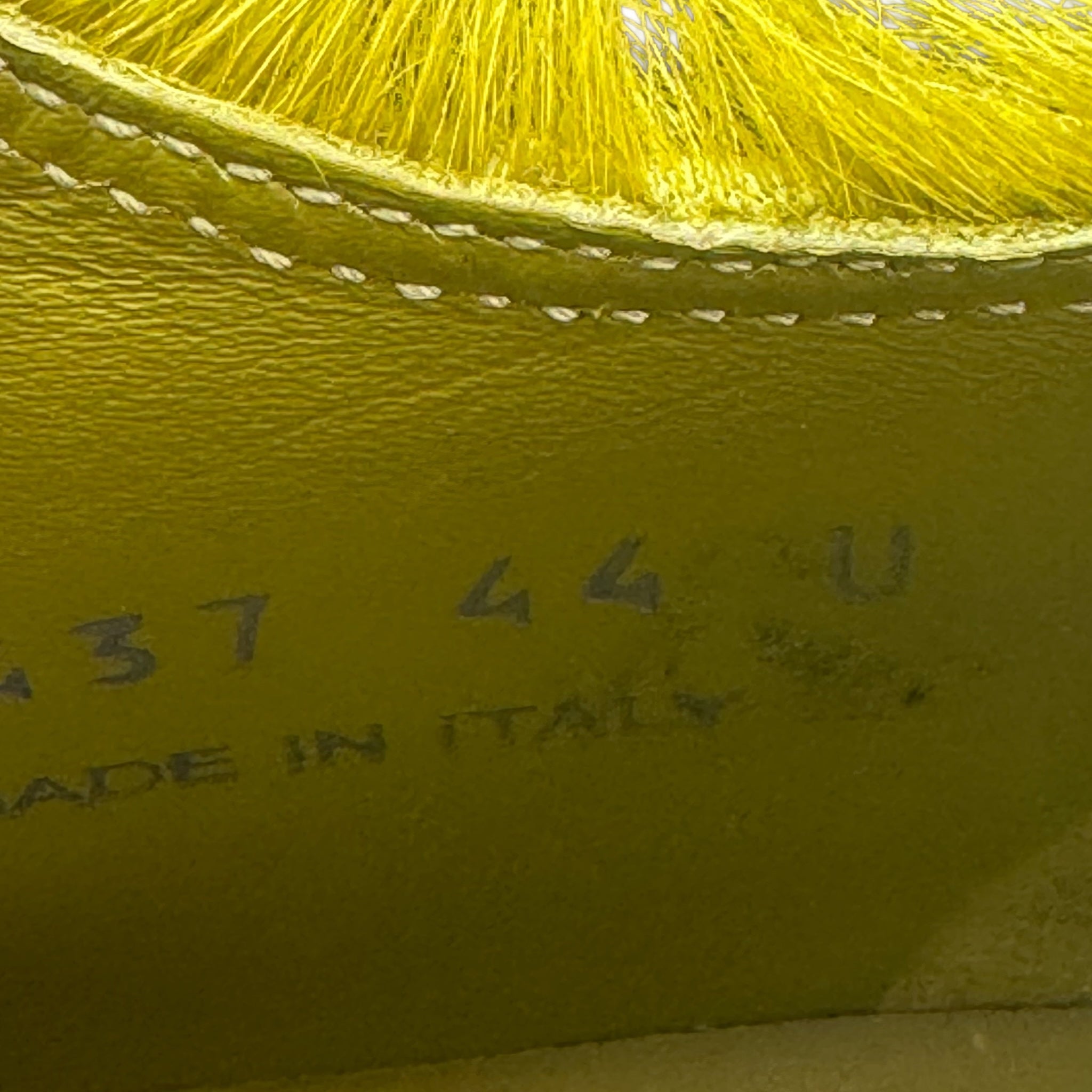 Rick Owens Low Pony Hair Green (44EU)