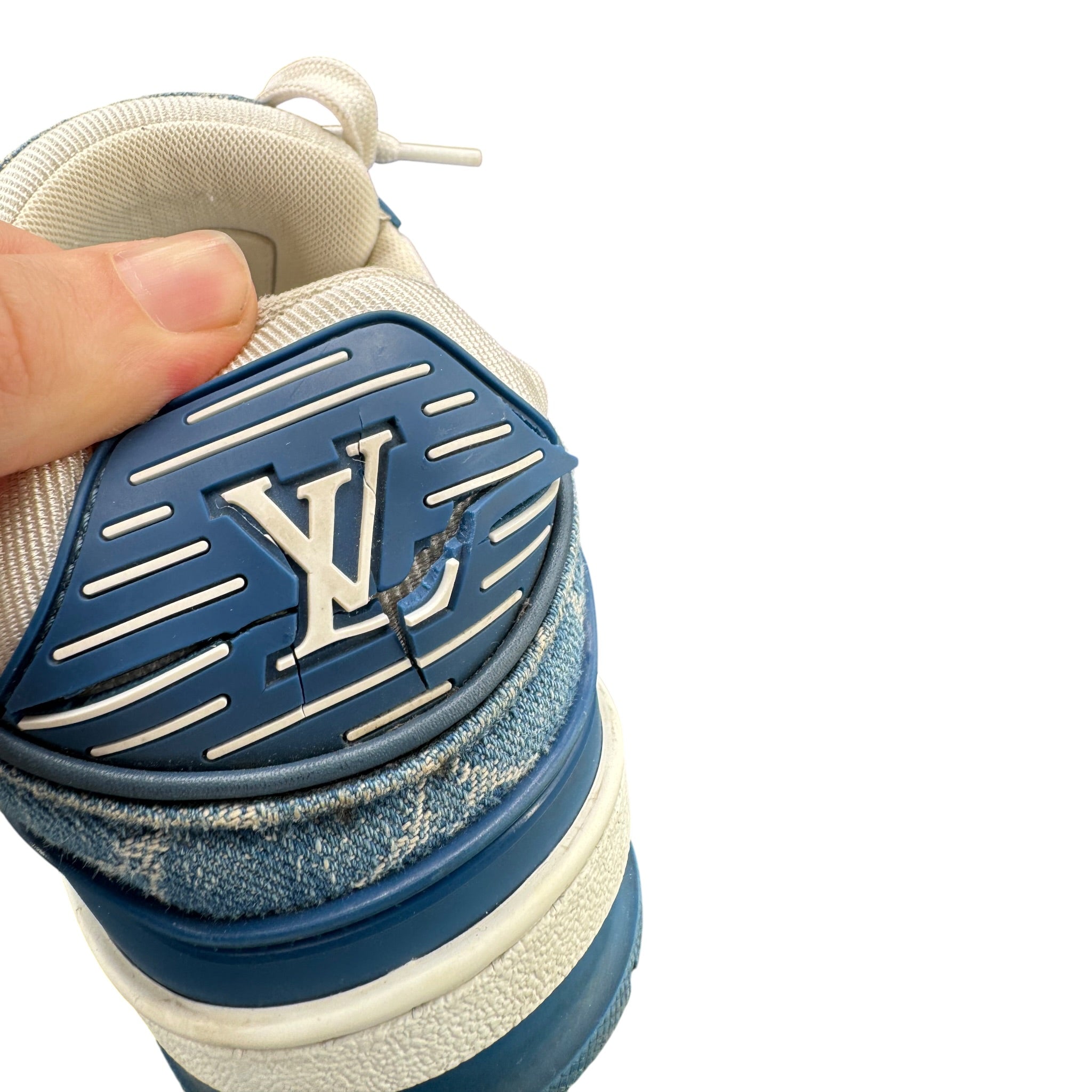 Louis Vuitton Trainer Denim (38EU)
