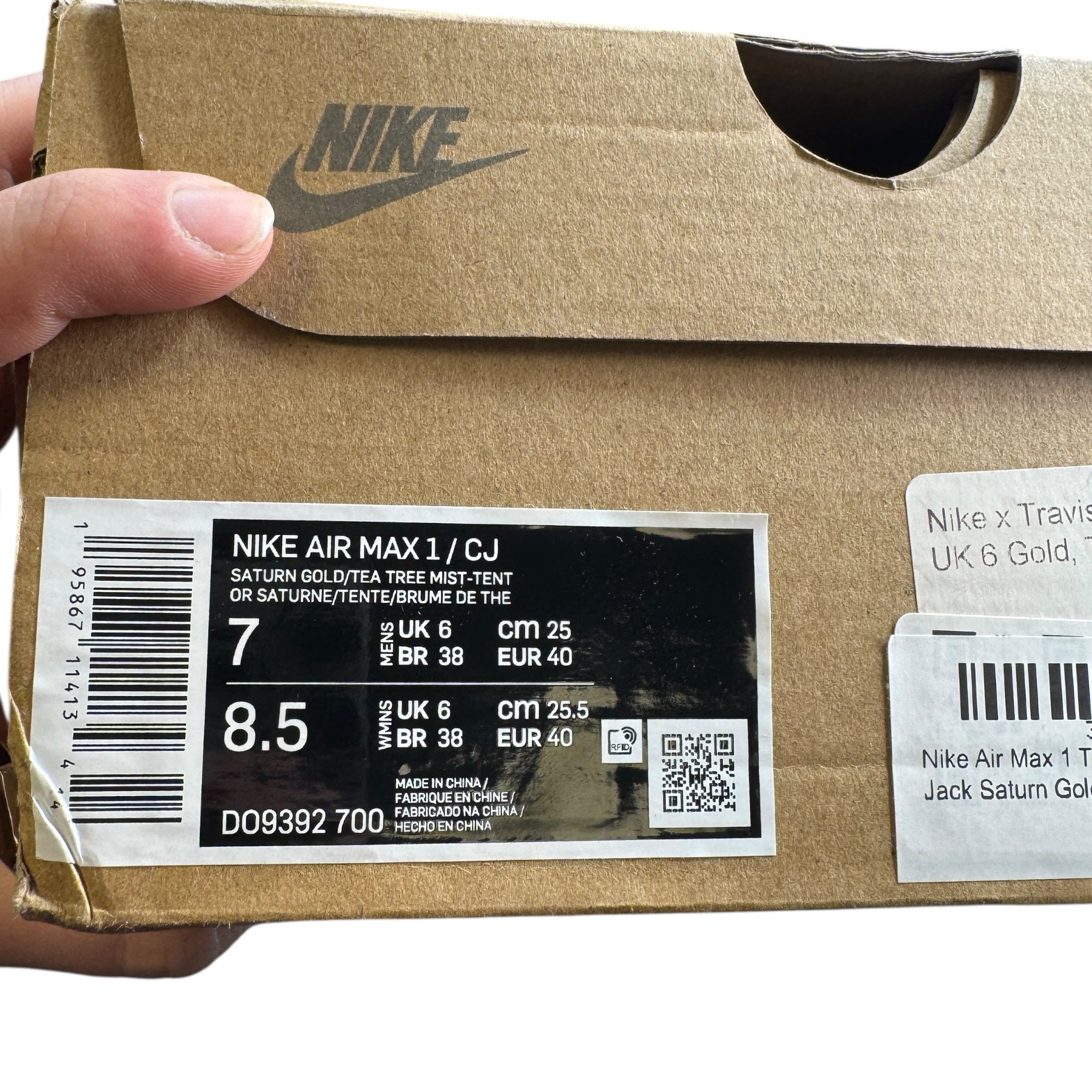 Air Max One Travis Saturn Gold (40EU)