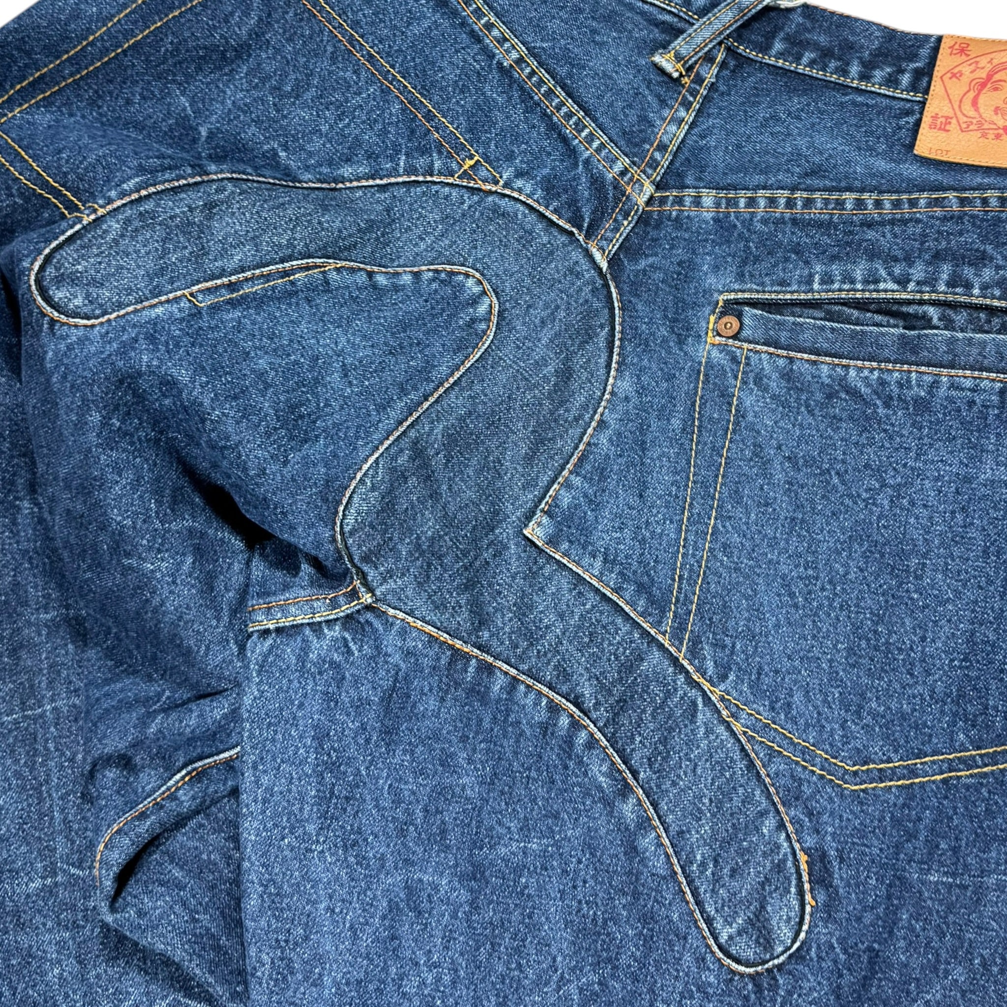 Jean Baggy Evisu Seagull (L)