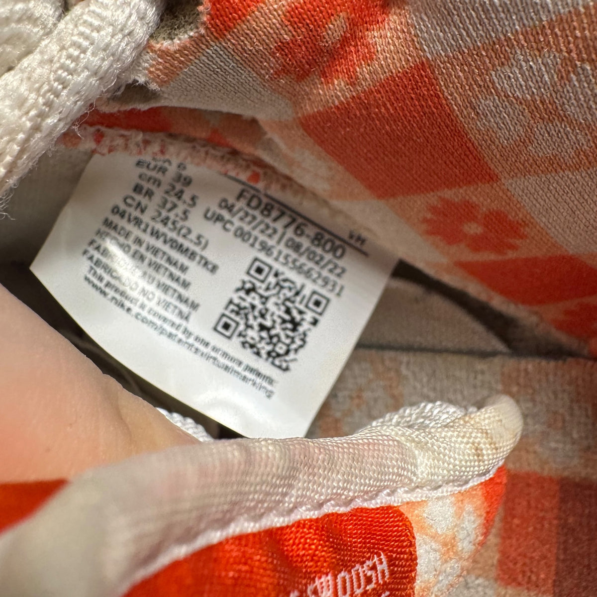 Dunk SB Low Lobster Orange (39EU)