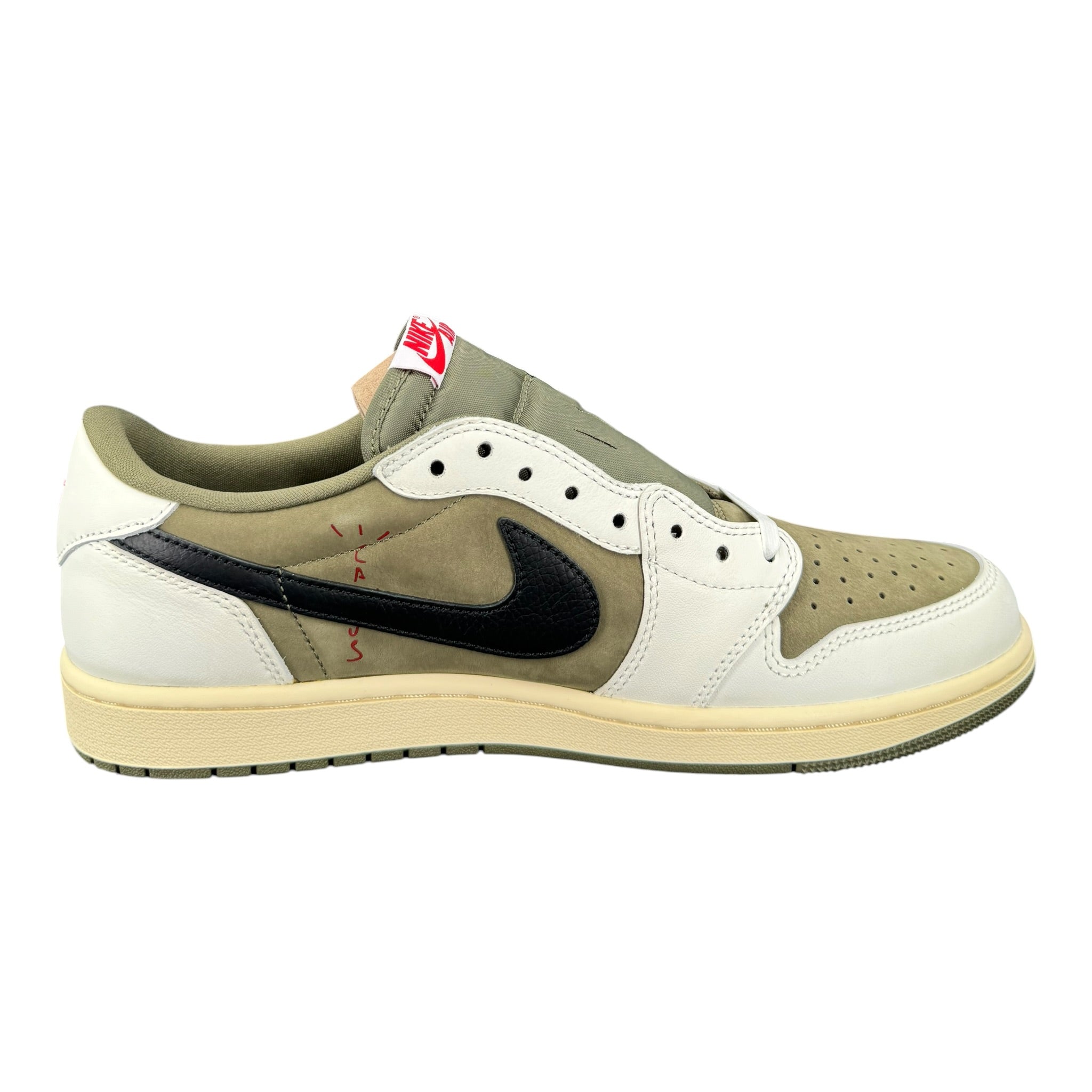 Jordan One Low Travis Scott Medium Olive DS (45.5EU)