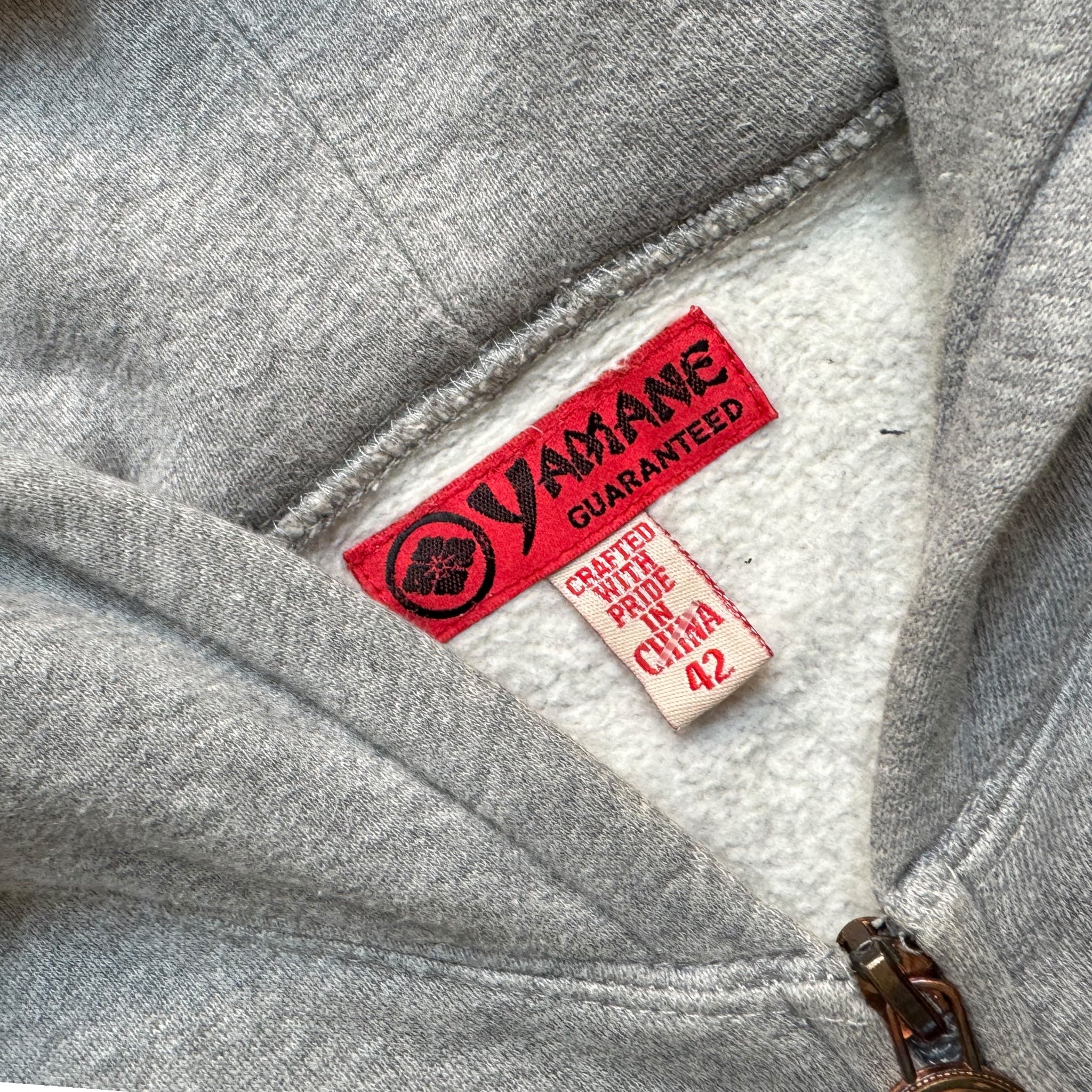 Vintage Evisu Sweatshirt mit Reißverschluss (L)