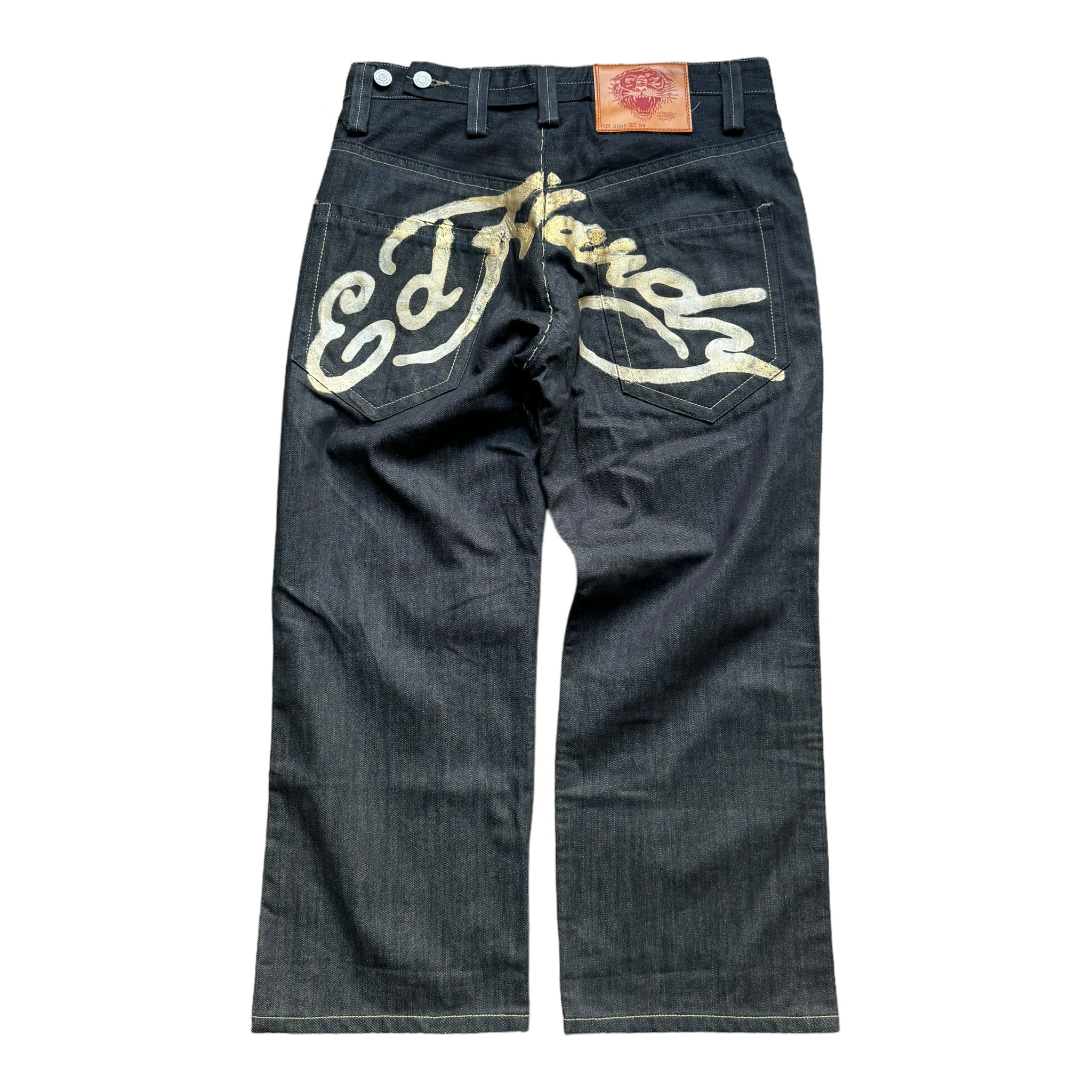 Jean baggy Ed Hardy (L)