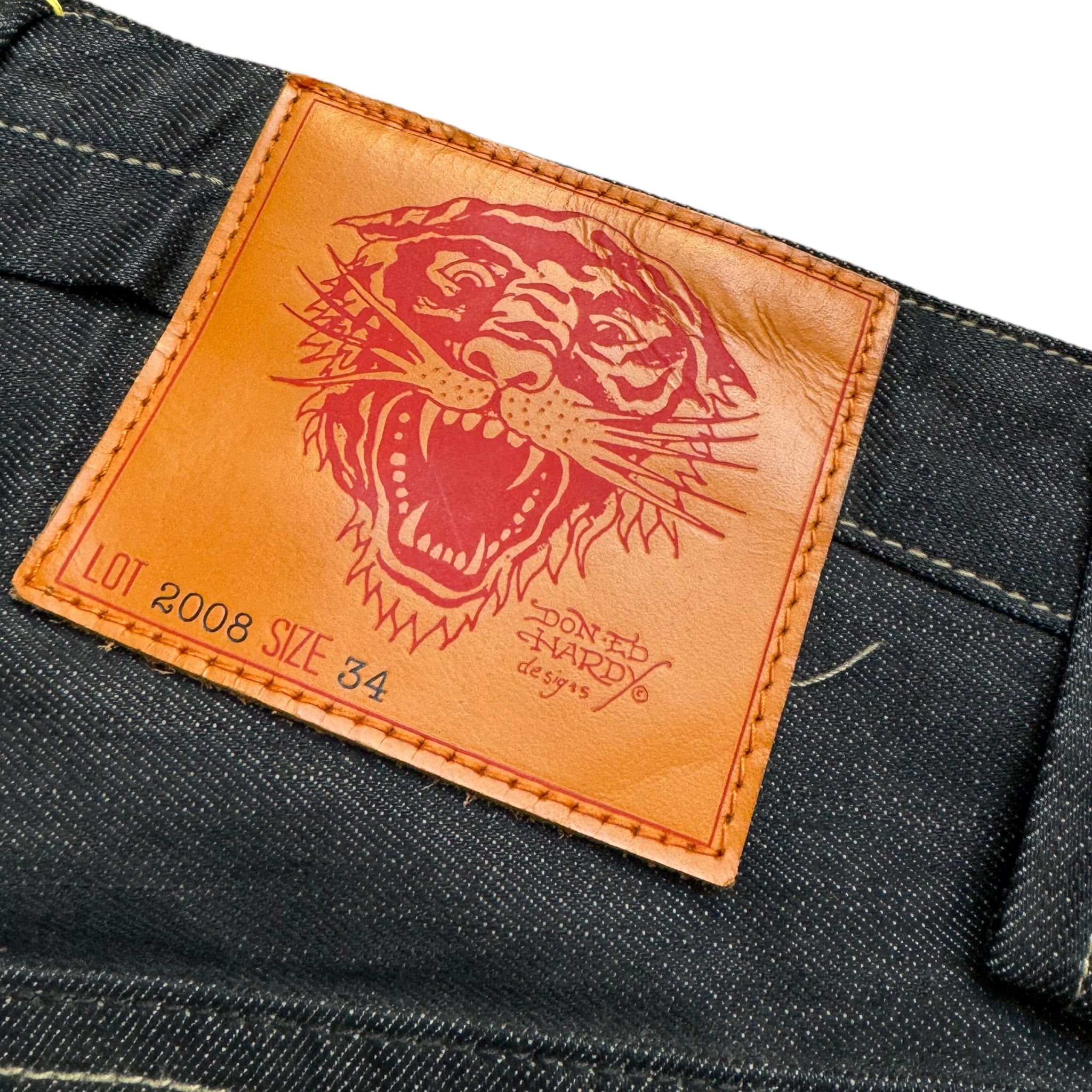 Jean baggy Ed Hardy (L)