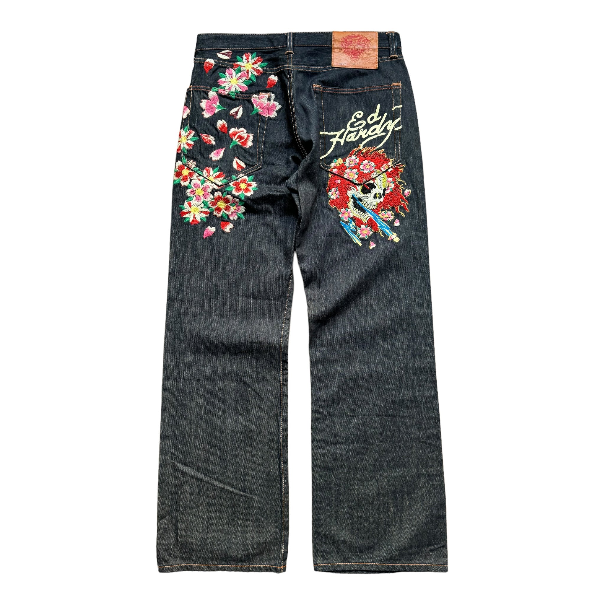 Jean baggy Ed Hardy (L)