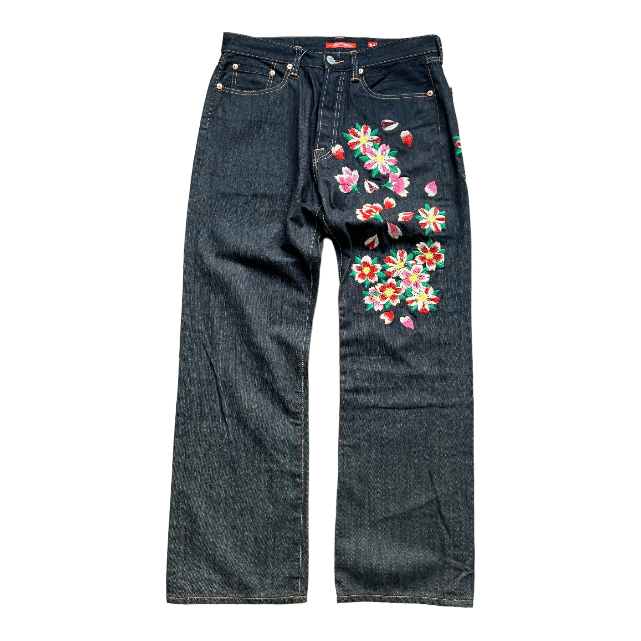 Jean baggy Ed Hardy (L)