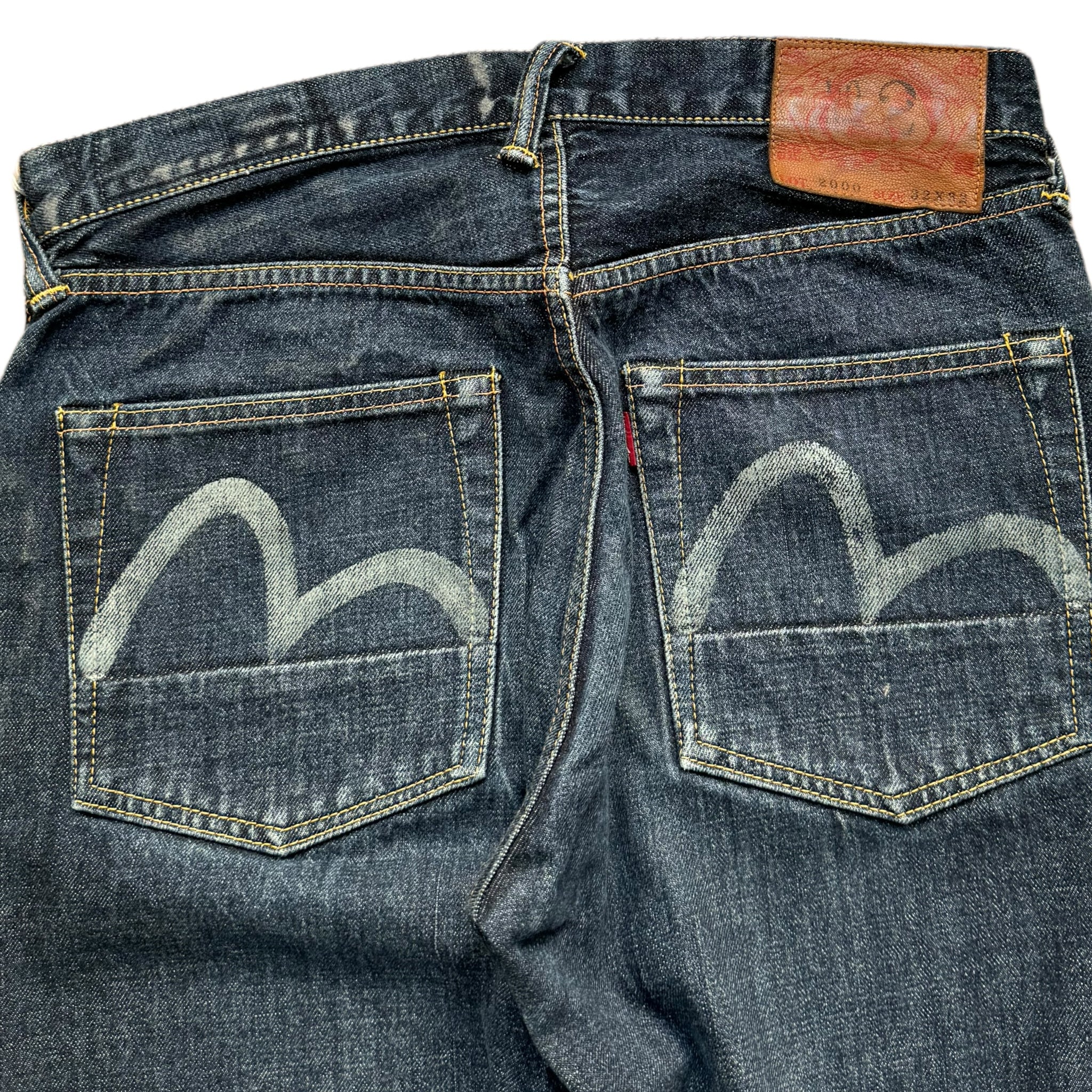 Jean baggy seagull Evisu (M)