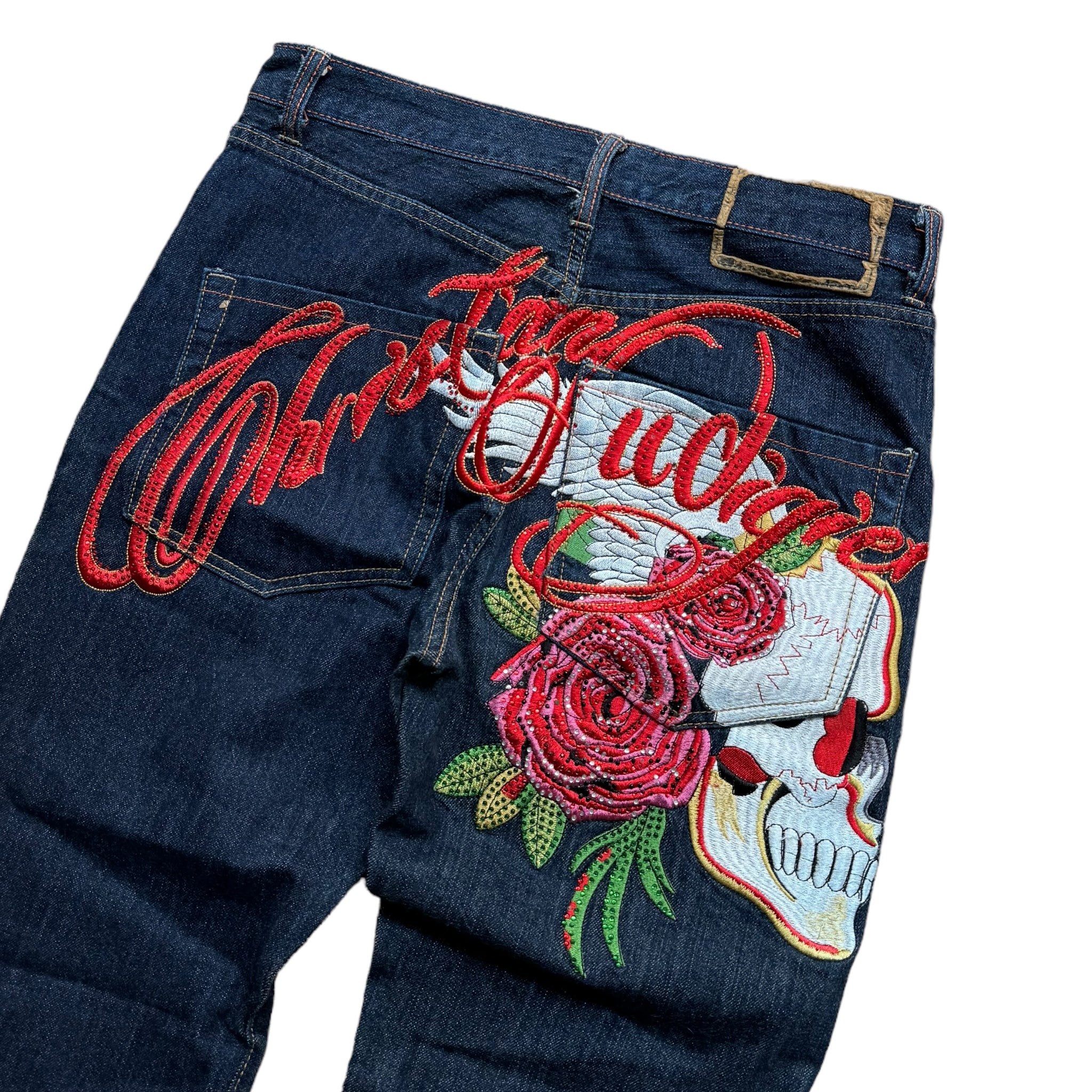 Christian Audigier Baggy-Jeans (S)