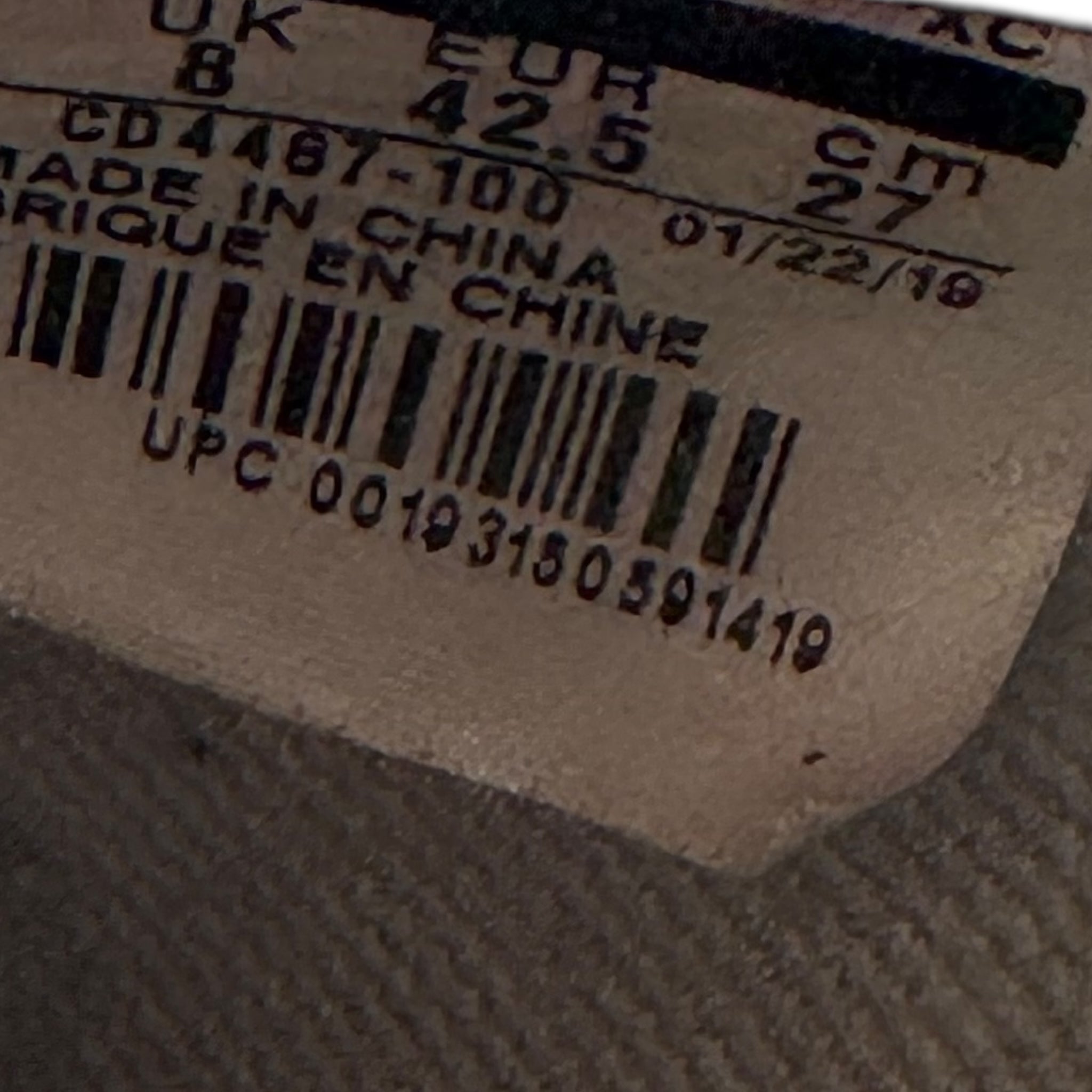 Jordan One High Travis OG (42.5EU)