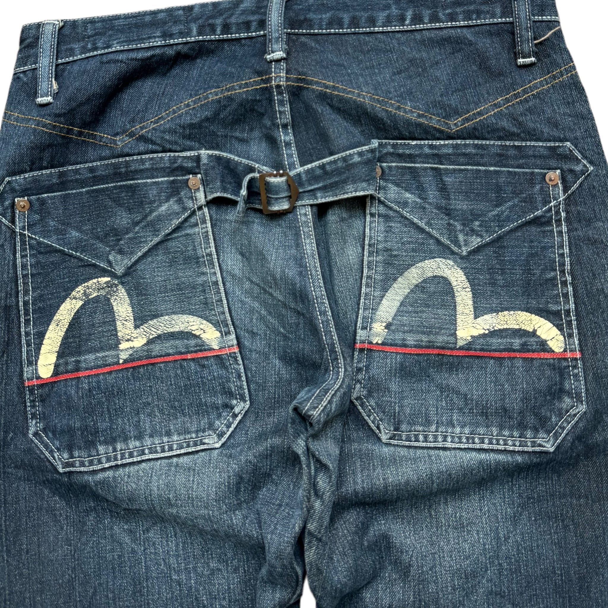 Jean baggy seagull Evisu (M)