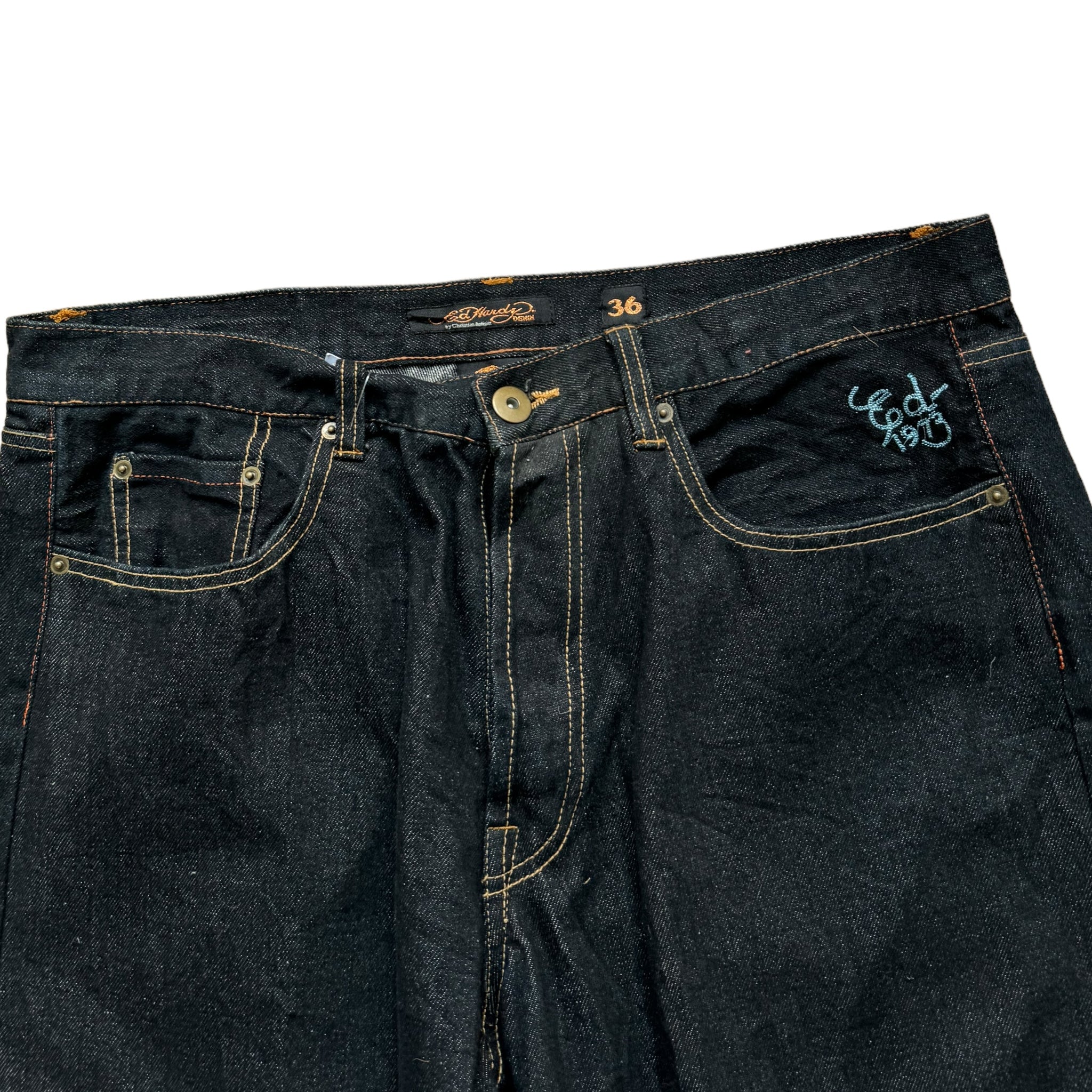 Baggy-Jeans von Ed Hardy (XL)