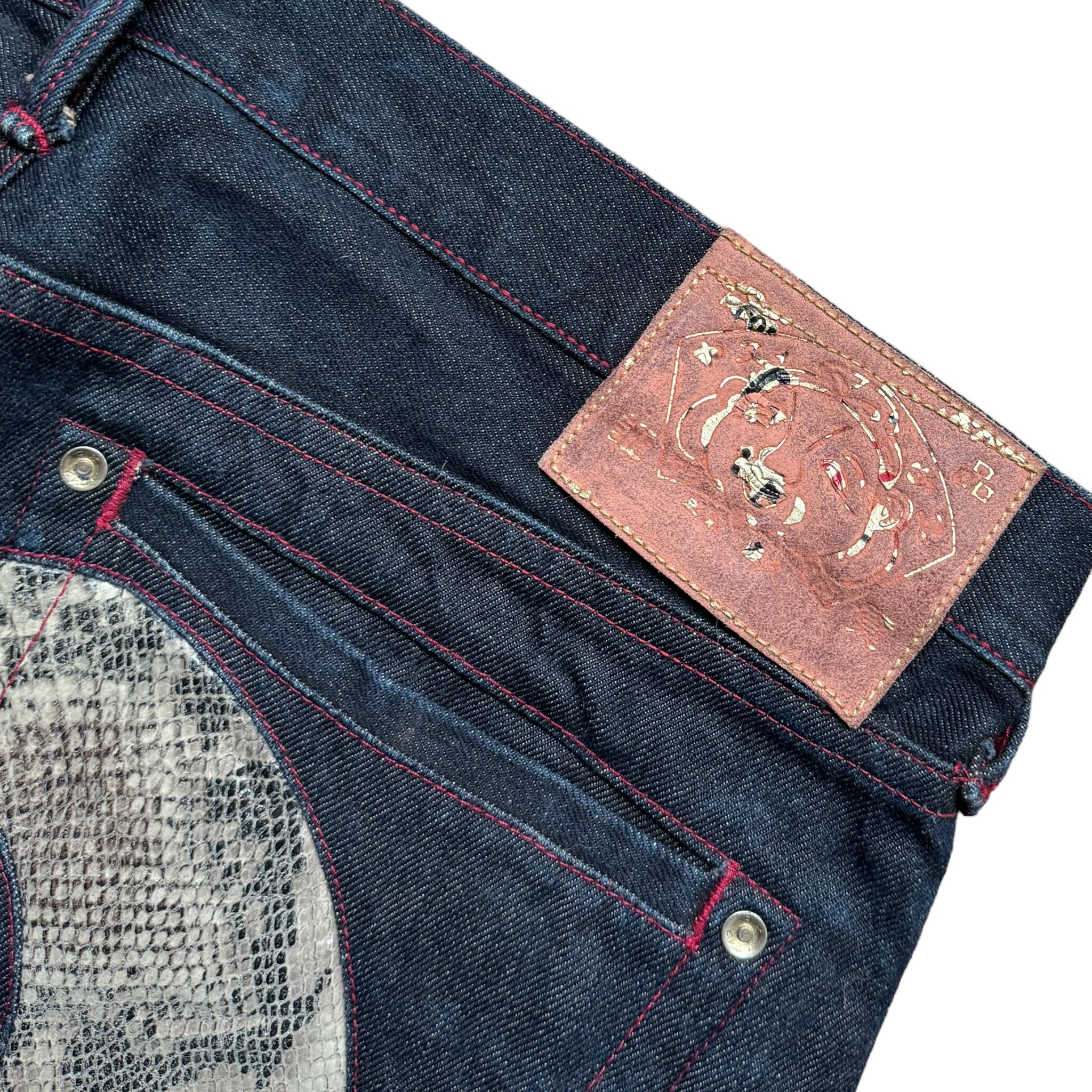 Evisu Daicock Baggy-Jeans (L)