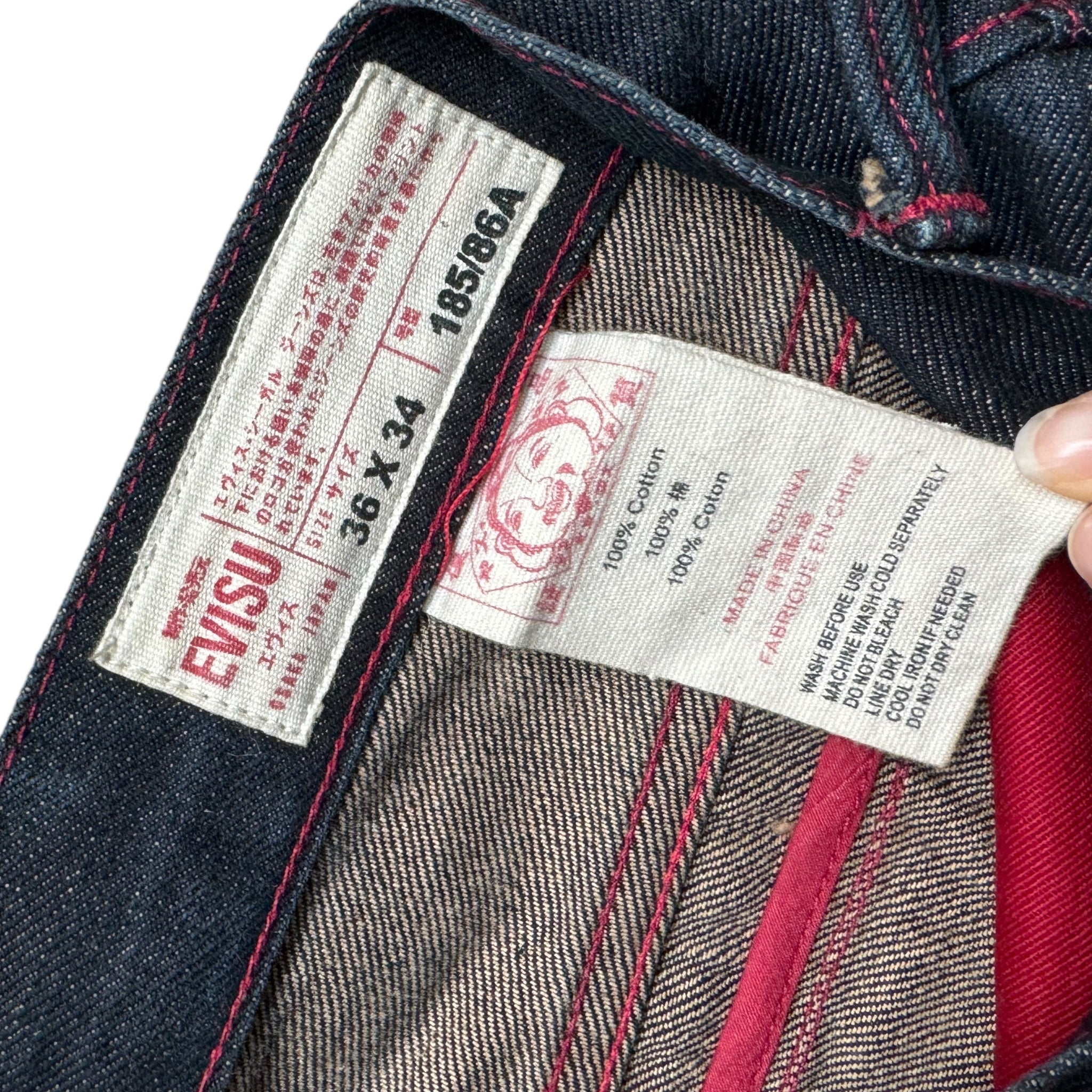 Evisu Daicock Baggy-Jeans (L)