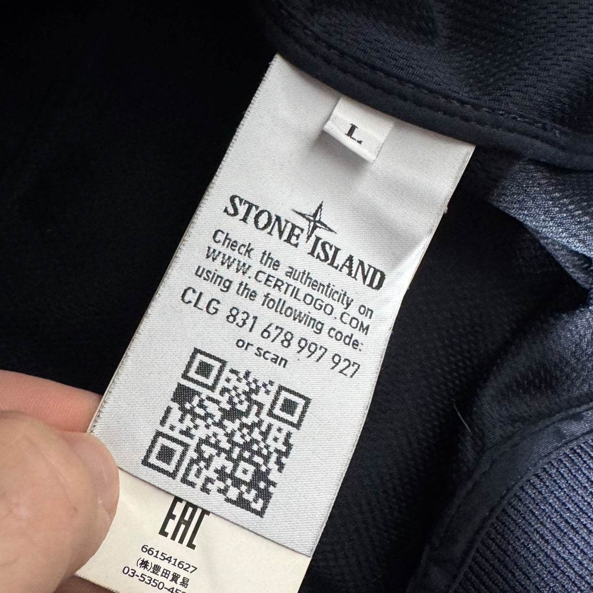 Softshell Stone Island (L)