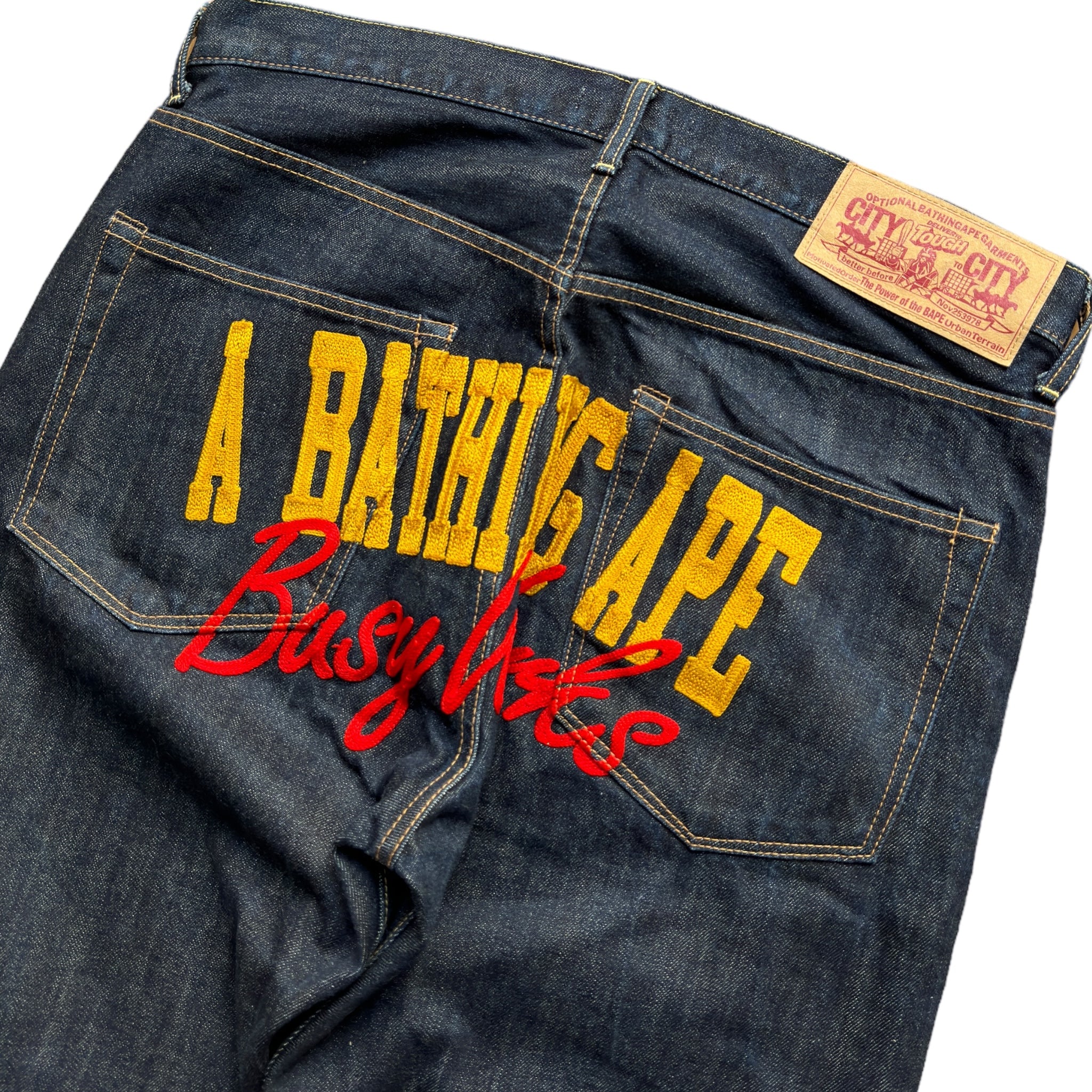 Bape baggy jeans (L)