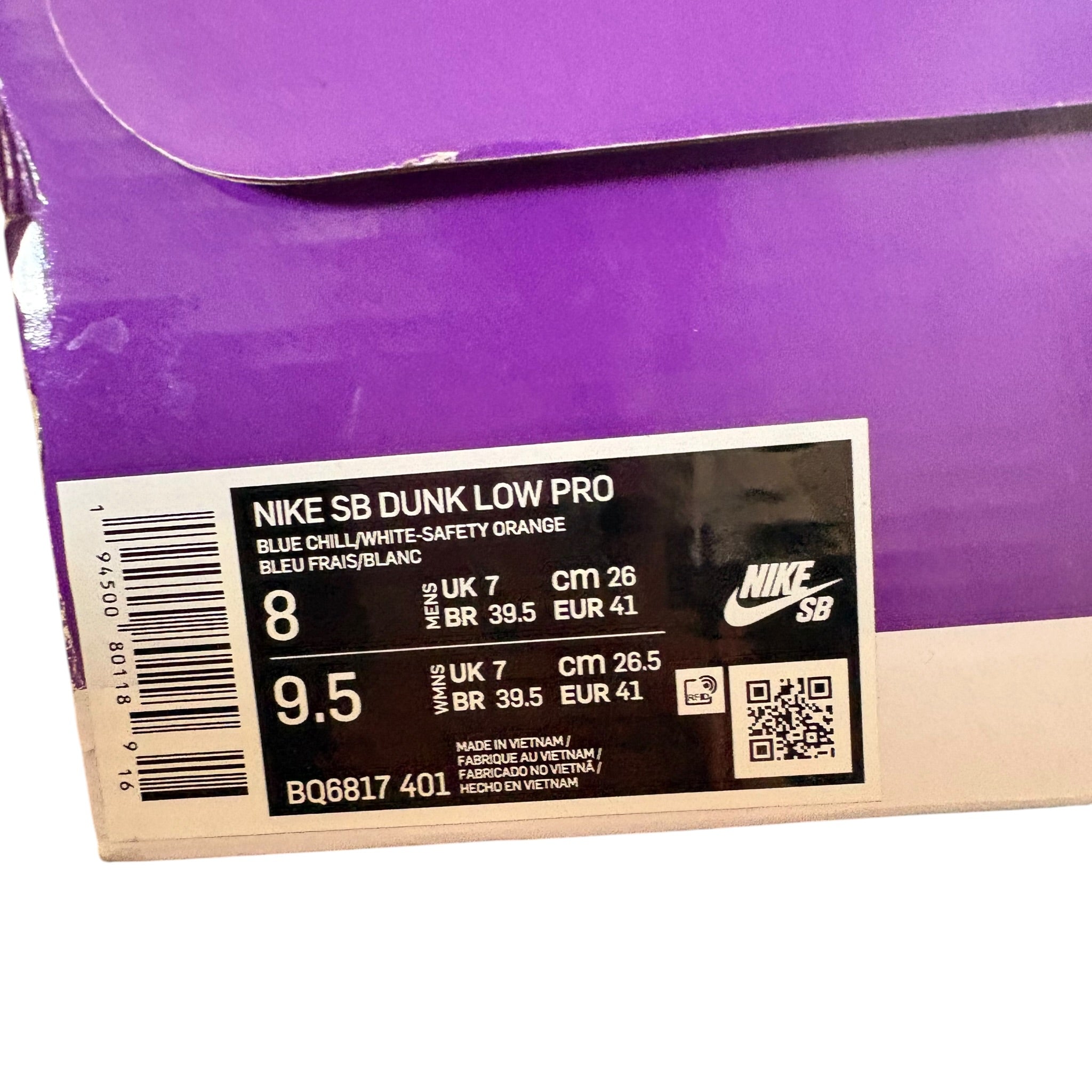 Dunk SB Low Gulf 58 (41EU)