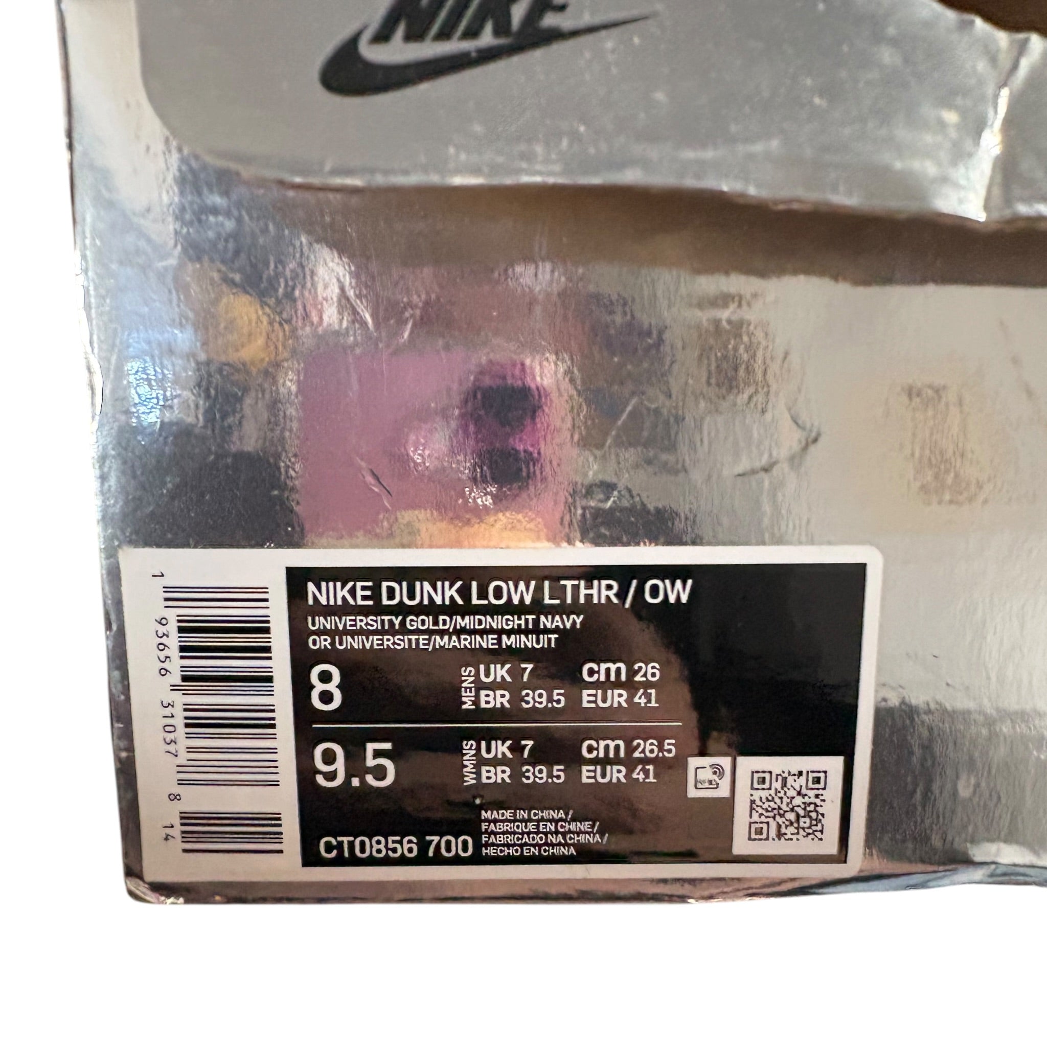 Dunk Low Off-White Michigan (41EU)