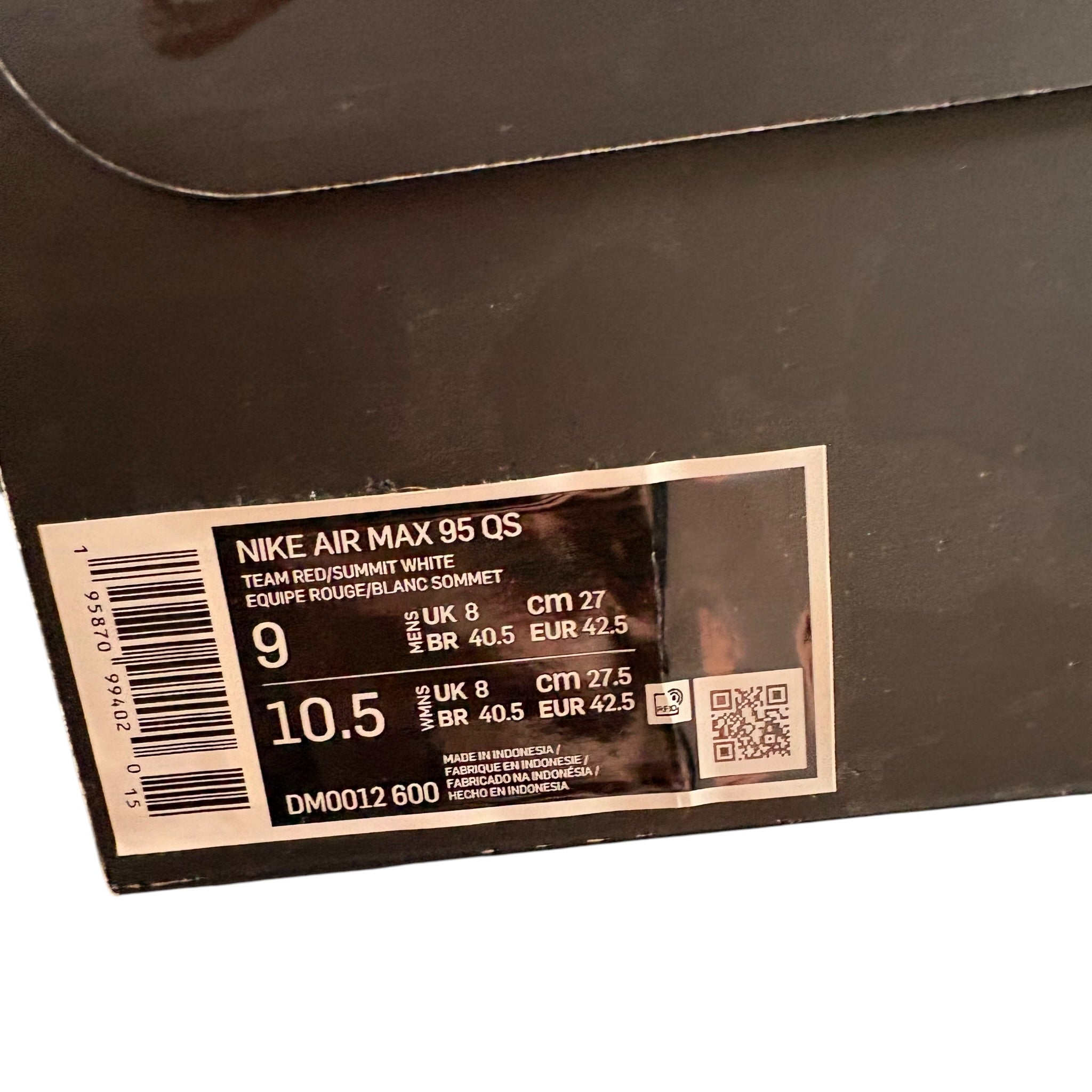 Air Max 95 Anatomy Of Air (42.5EU)