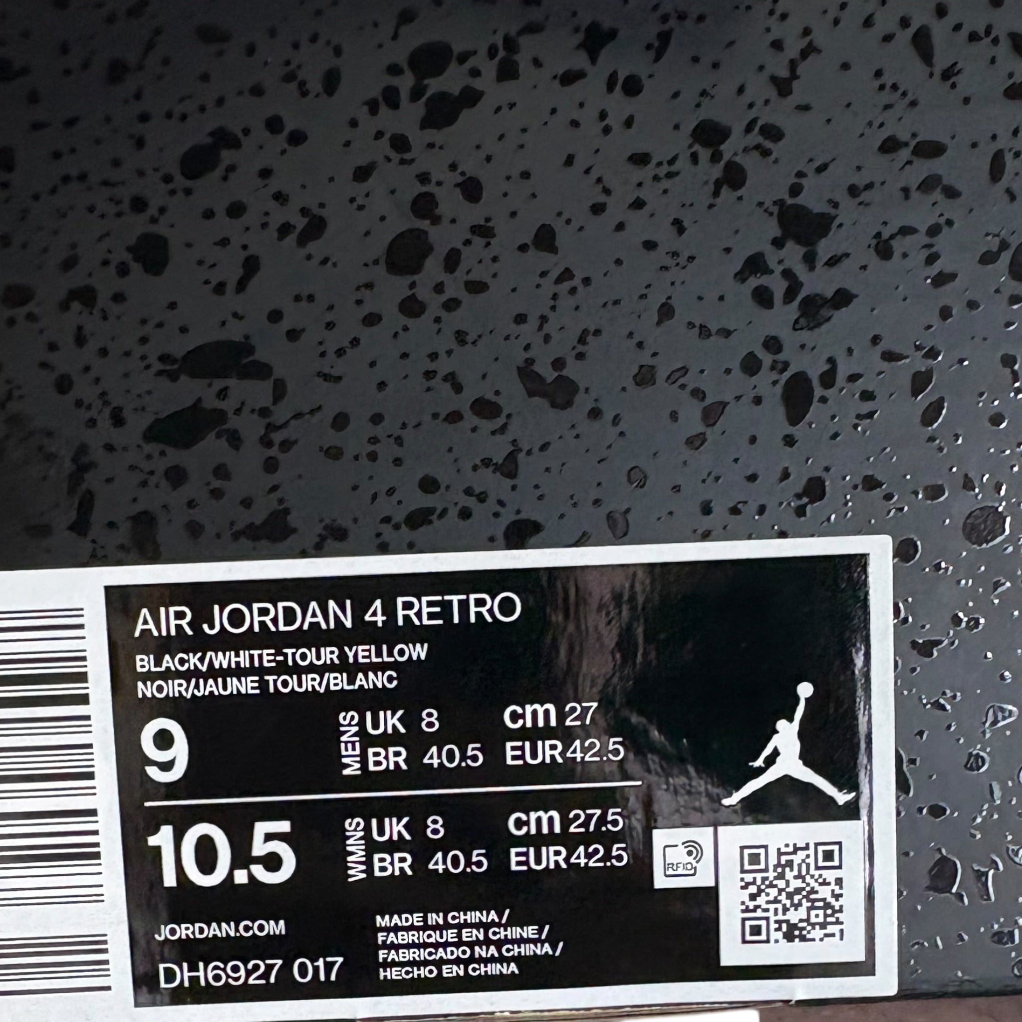 Jordan 4 Yellow Thunder (42.5EU)