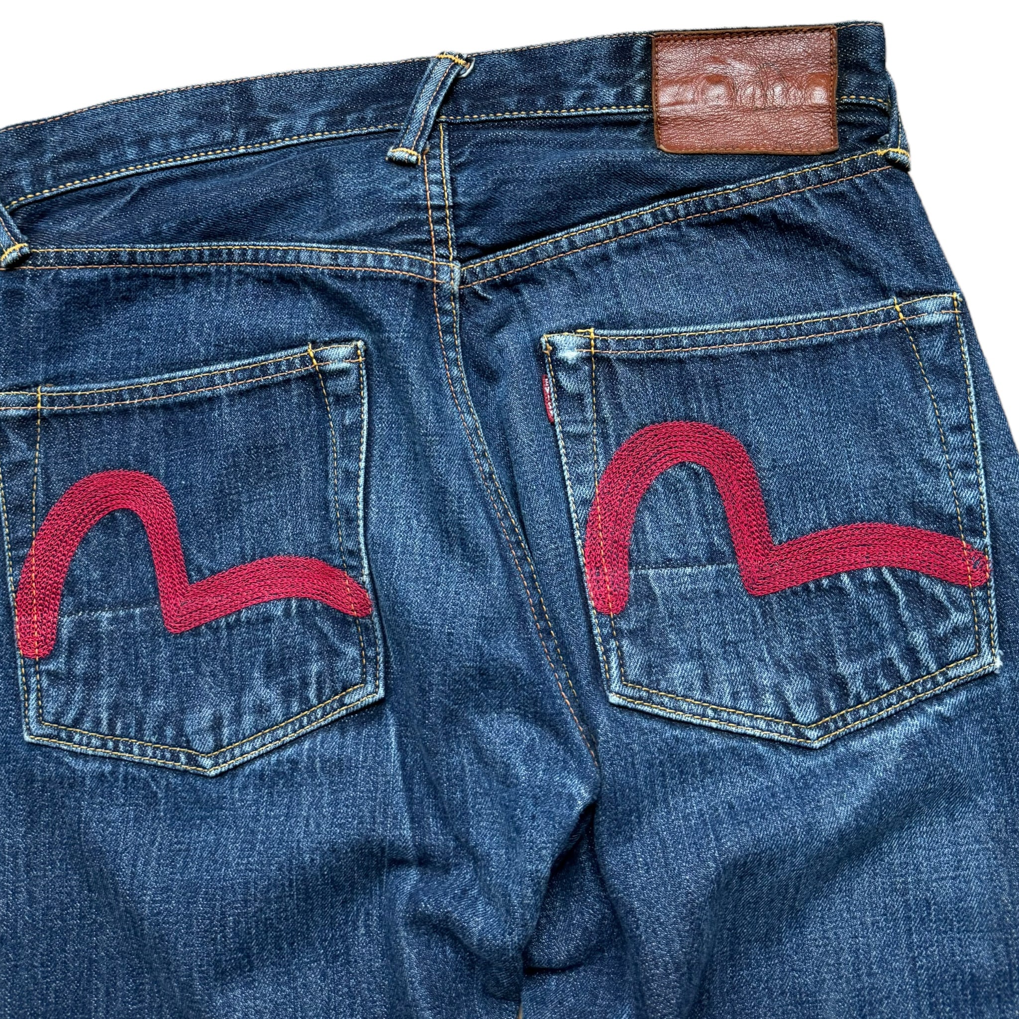 Jean baggy seagull Evisu (S)