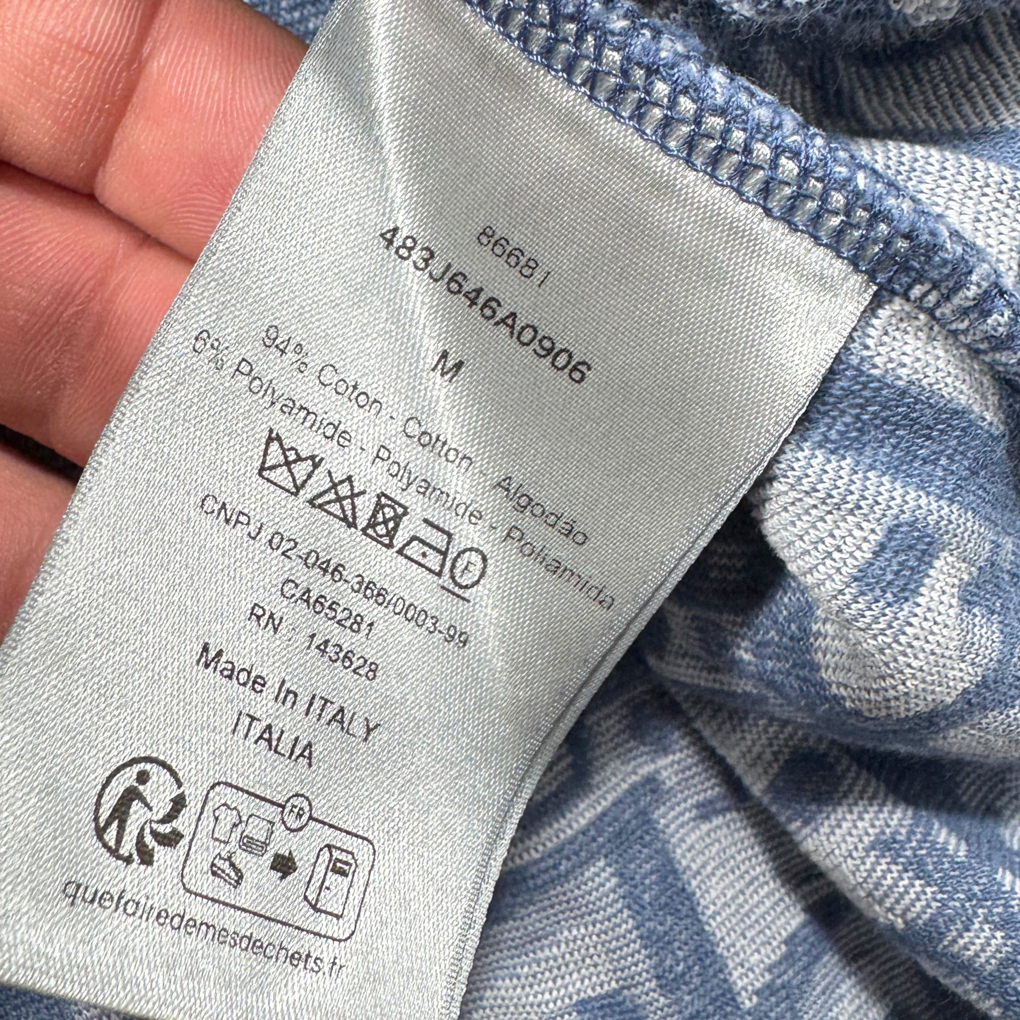 T-shirt Dior Monogramme (M)