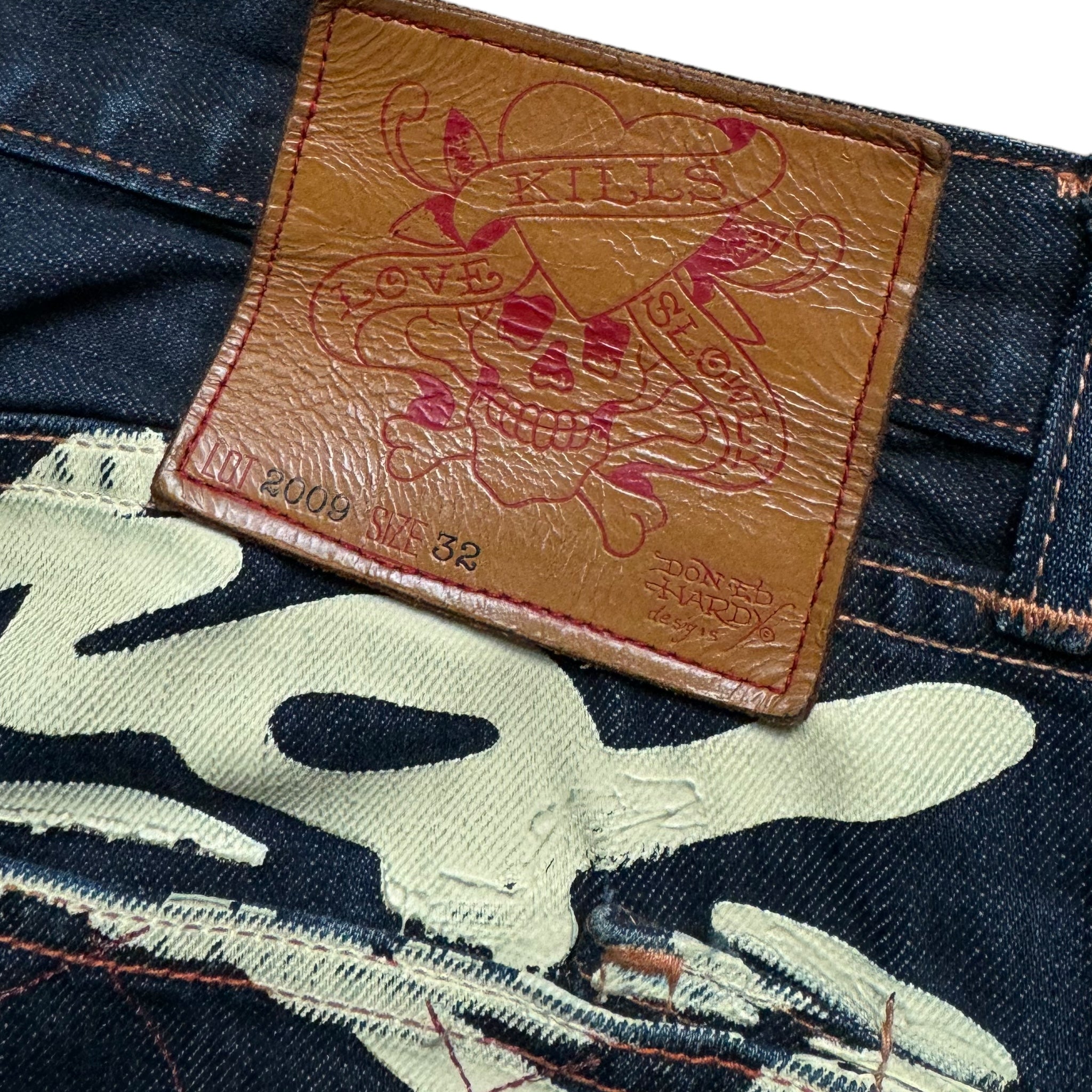 Jean baggy Ed Hardy (M)