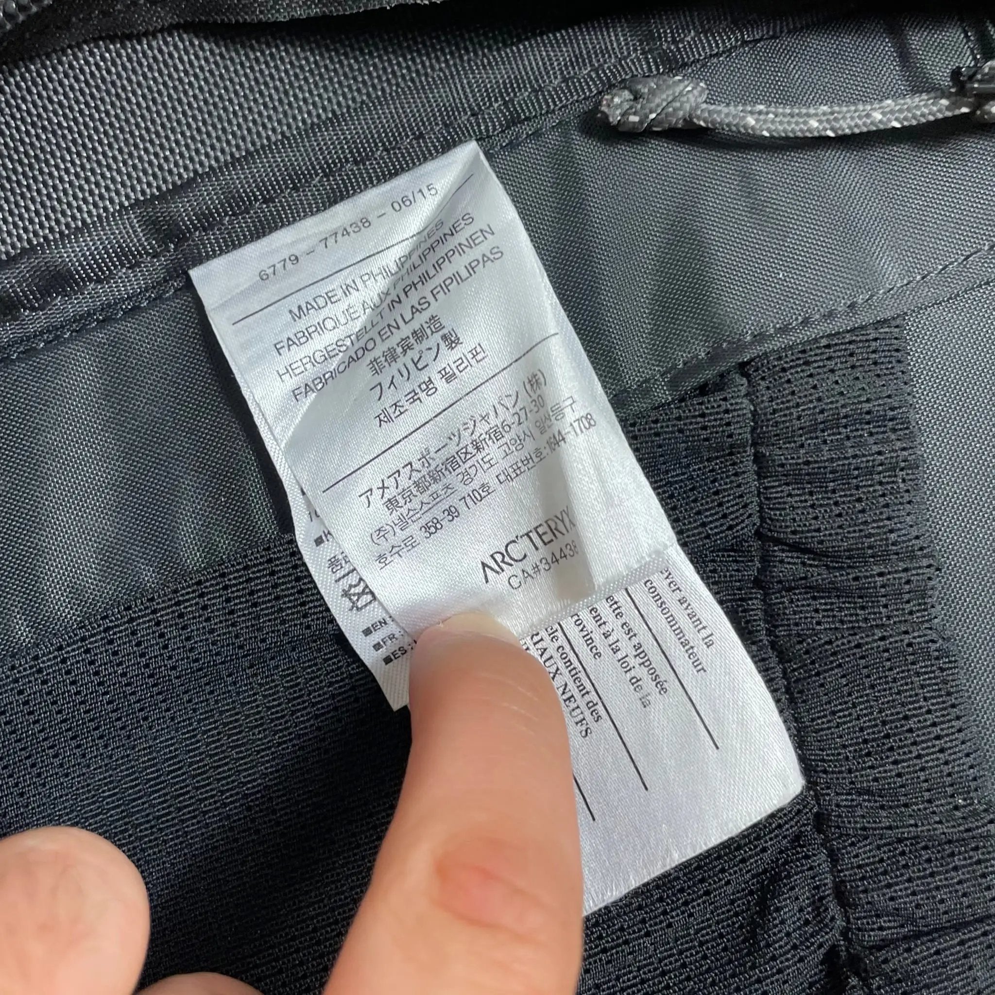 Vintage Arc'teryx Arro 22 bag