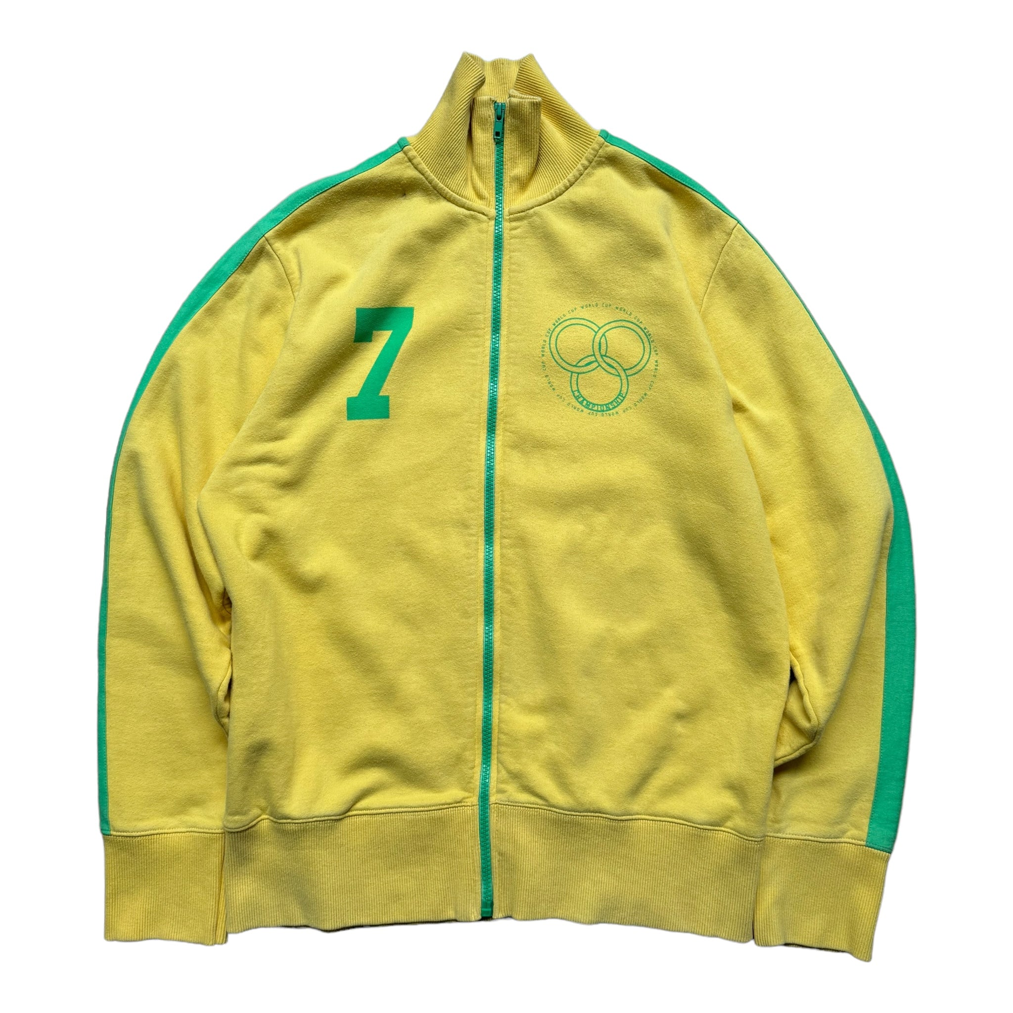 Vintage Brazil zip-up sweatshirt (L)