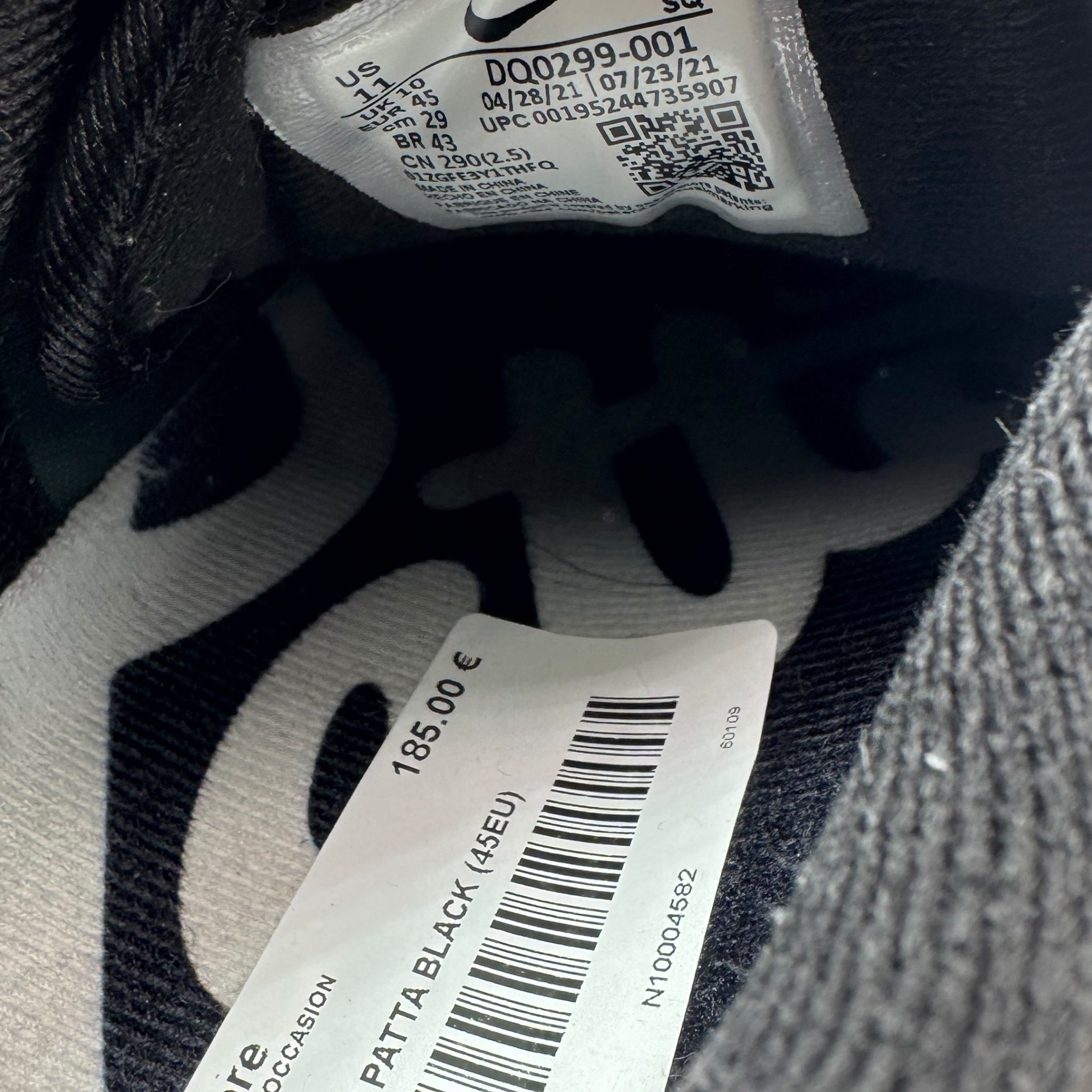 Air Max 90 Patta Black (45EU)