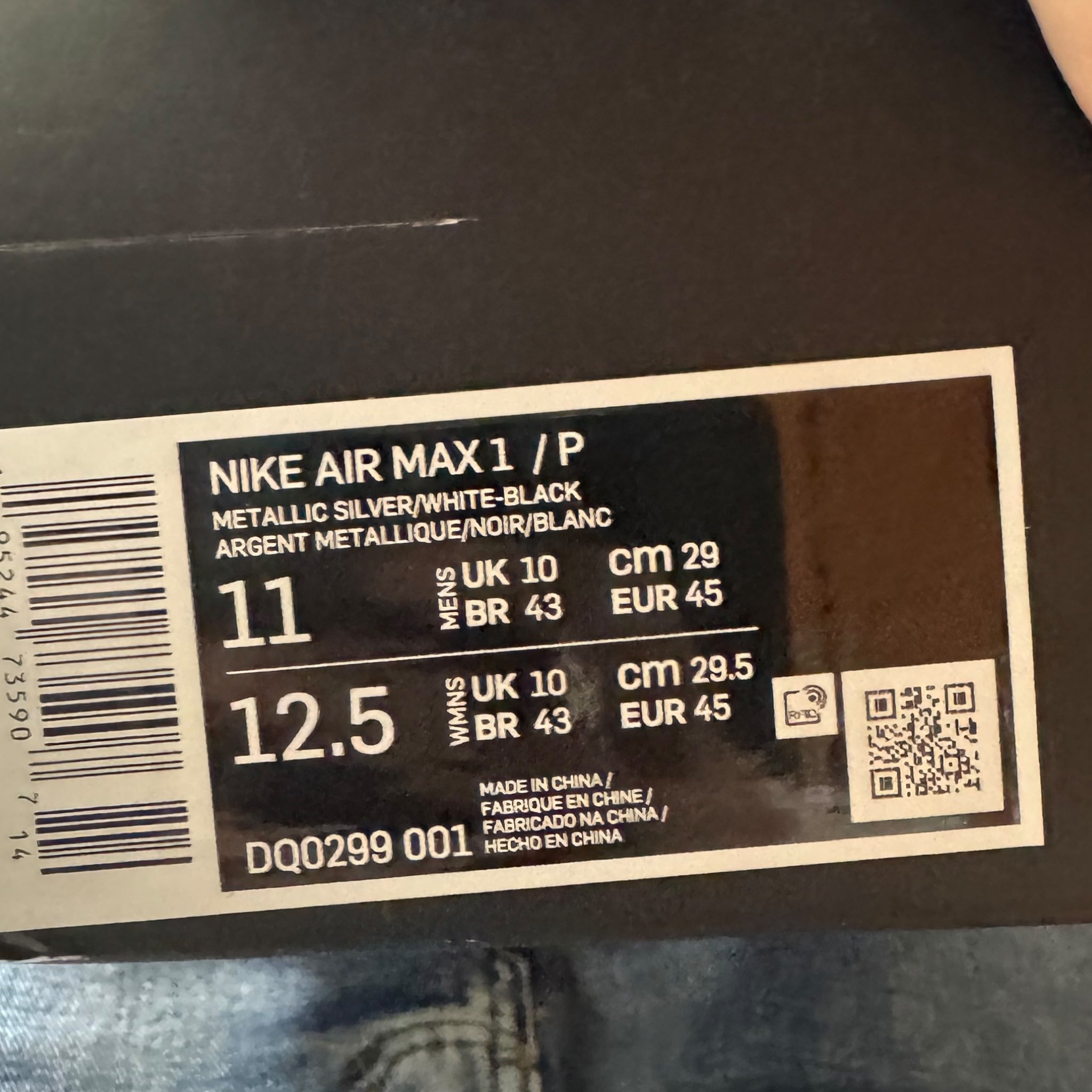 Air Max 90 Patta Black (45EU)