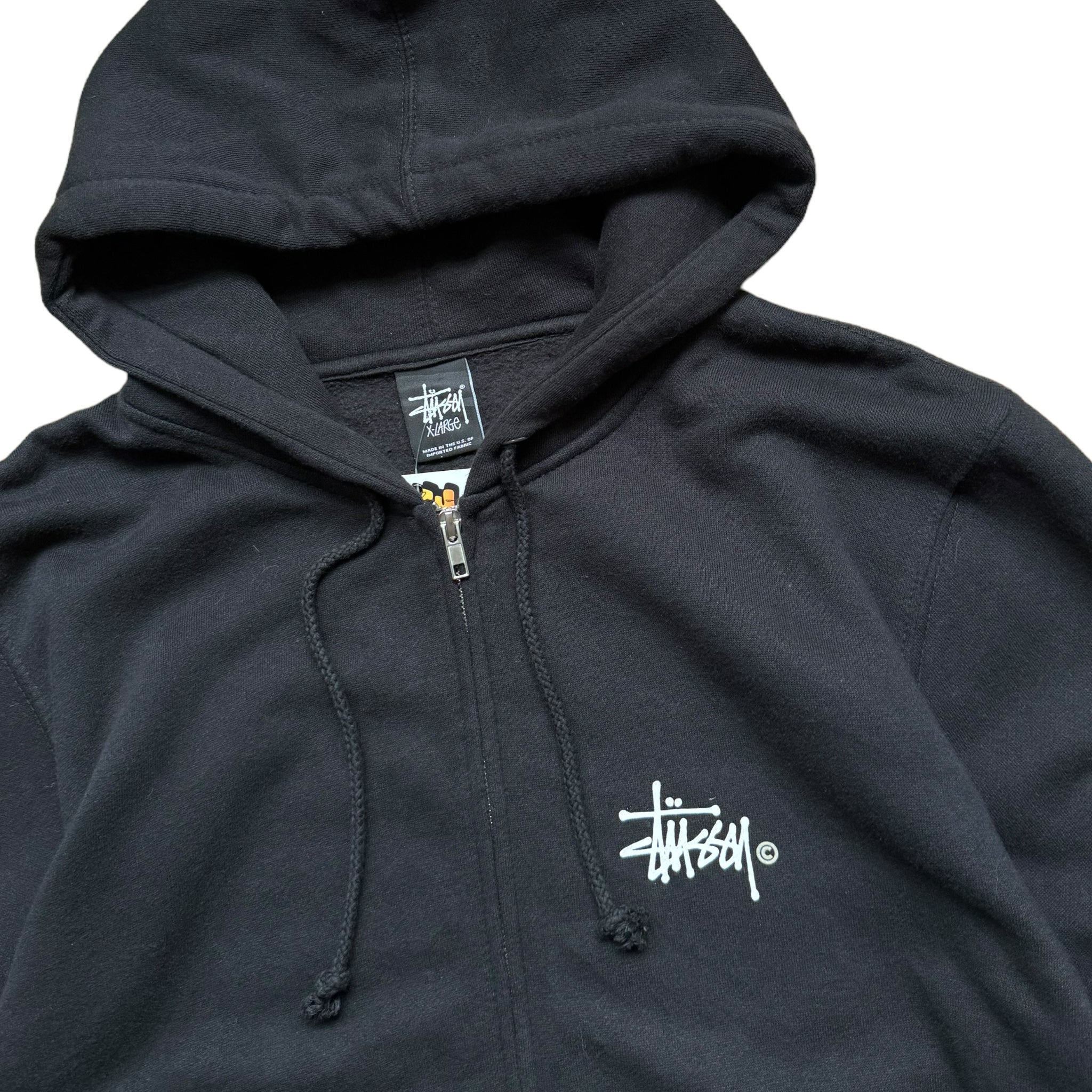 Stussy zip-up sweatshirt (XL)