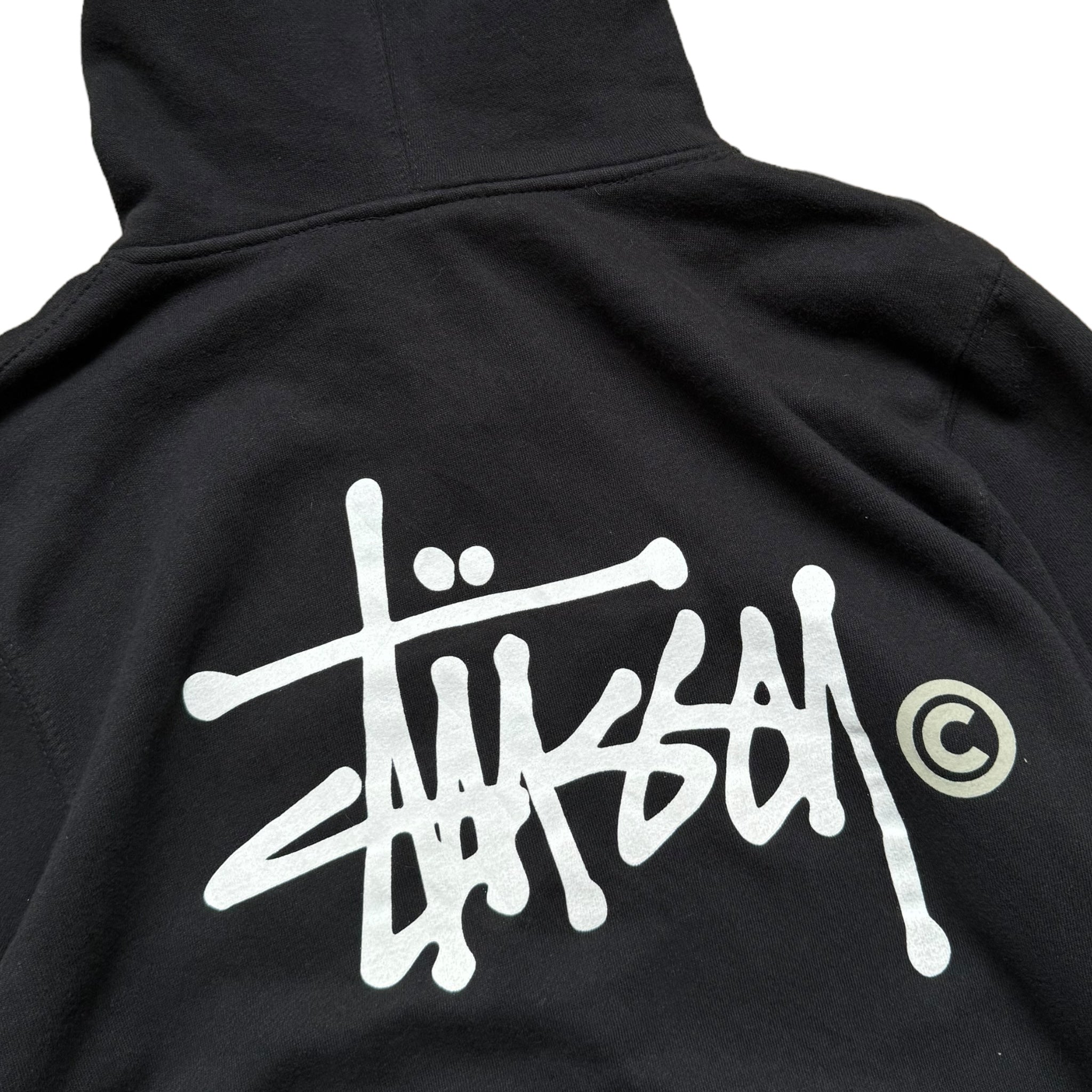 Stussy zip-up sweatshirt (XL)