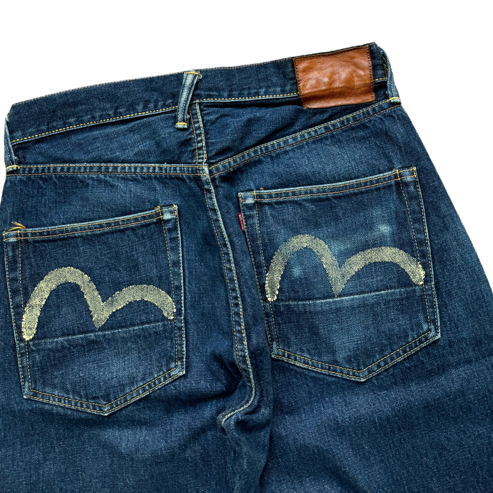 Jean baggy seagull Evisu (S)