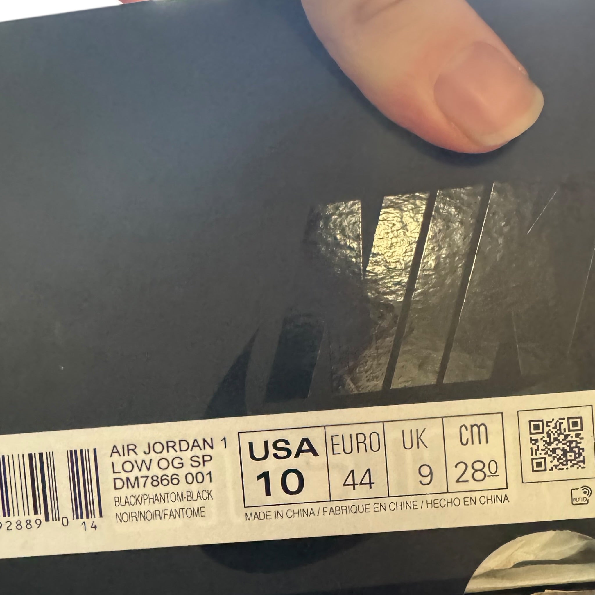 Jordan One Low Travis Scott Phantom (44EU)