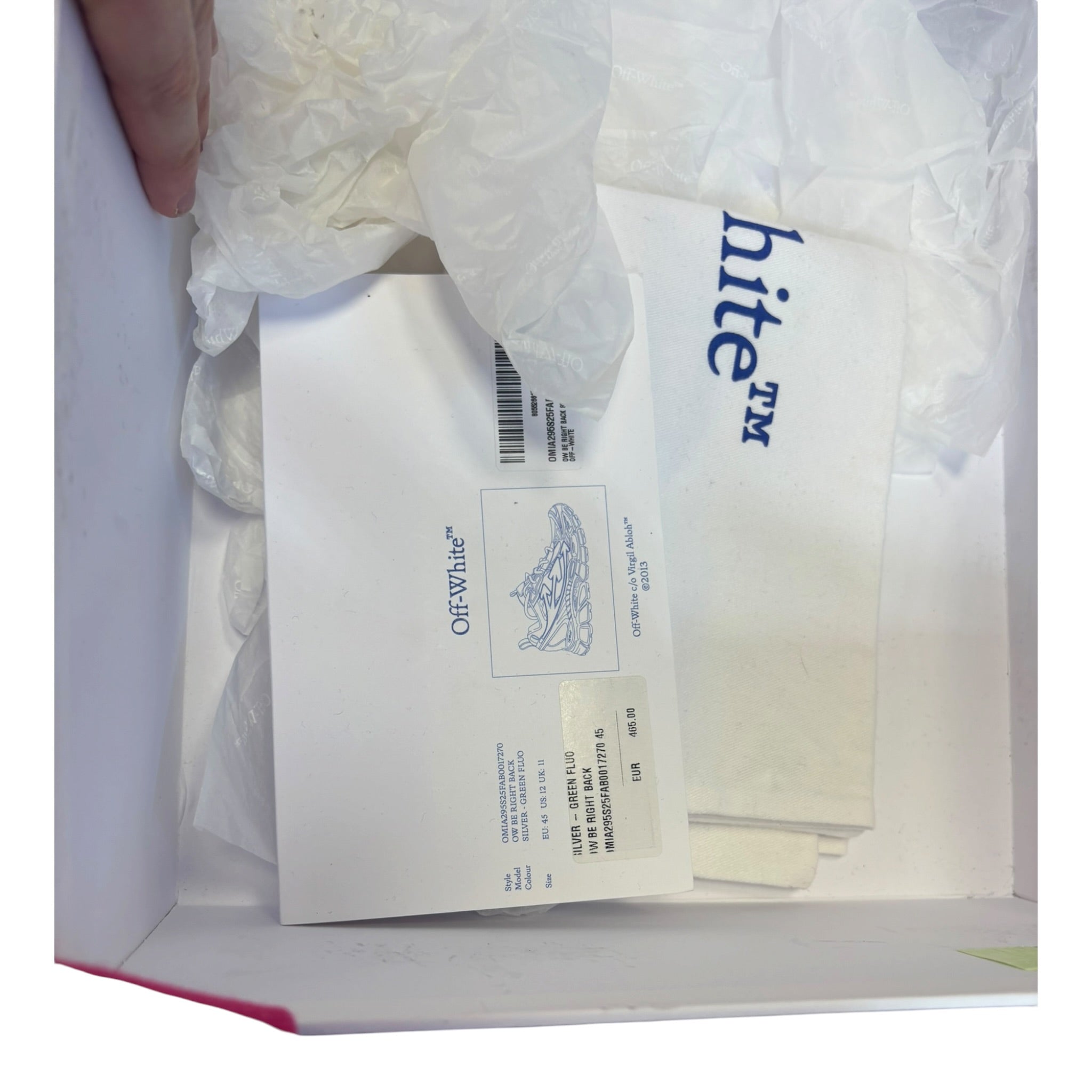 Off-White Be Right Back (45EU)