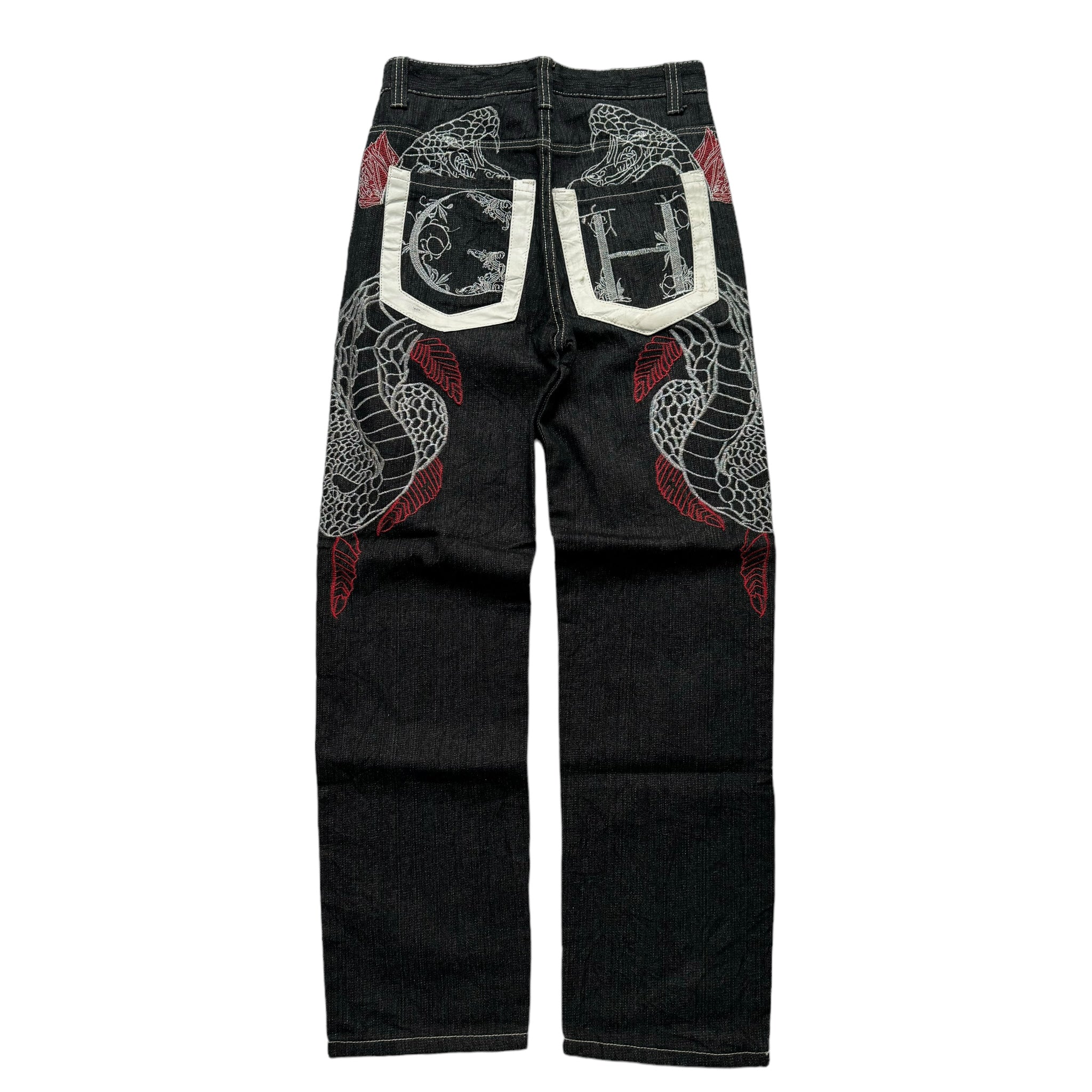 Karakuri style baggy jeans (S)