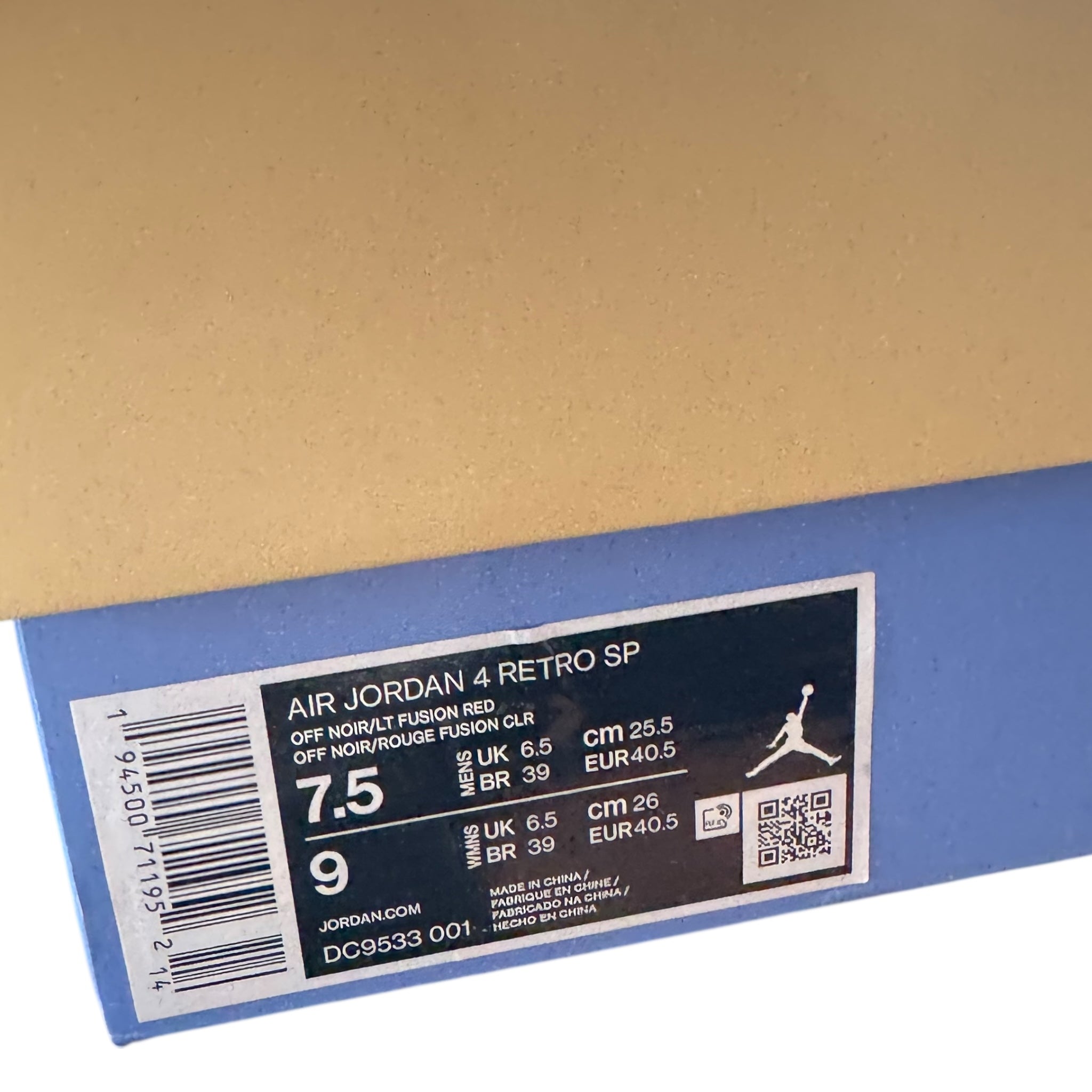 Jordan 4 Union (40.5EU)