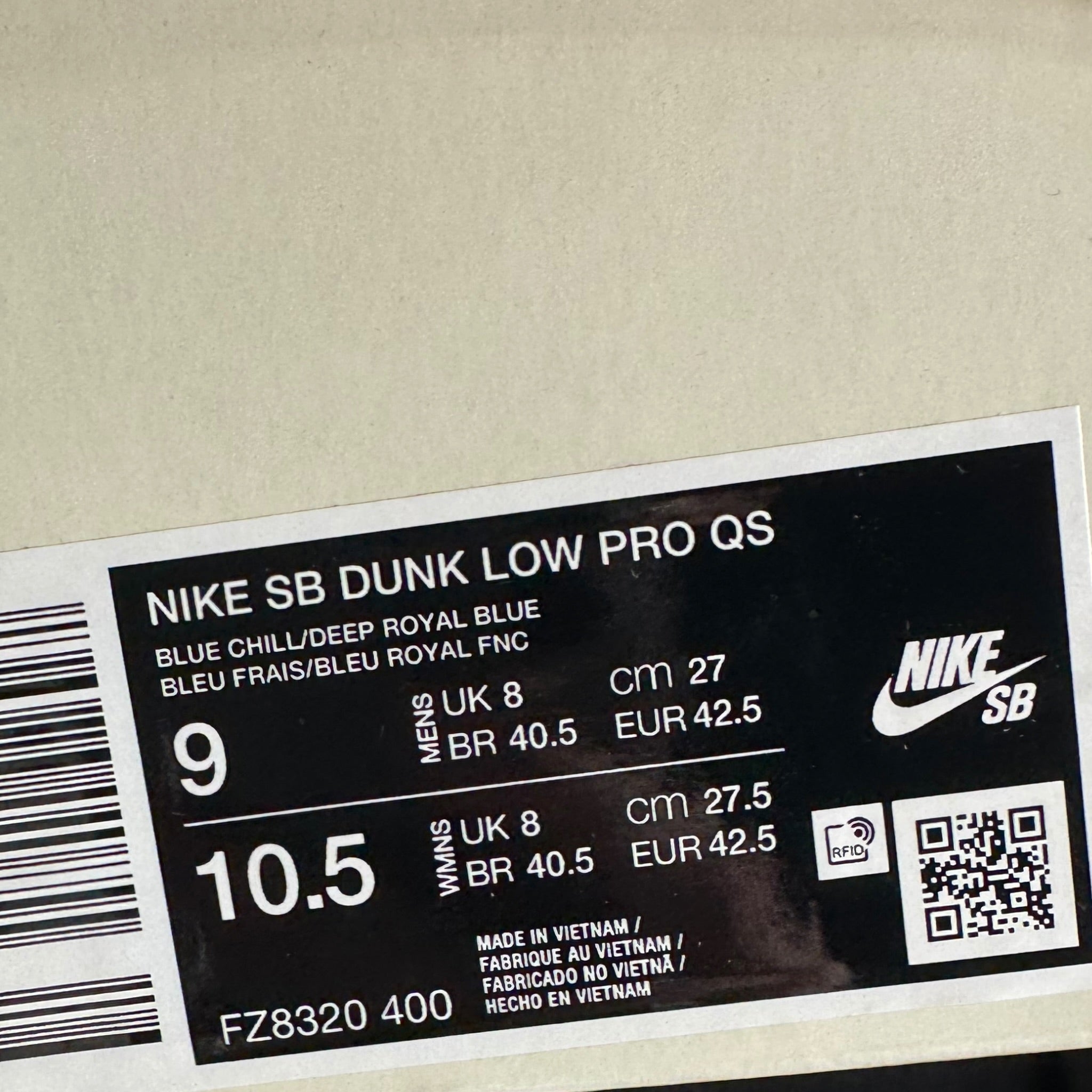 Dunk SB Low Super Nana (42.5EU)