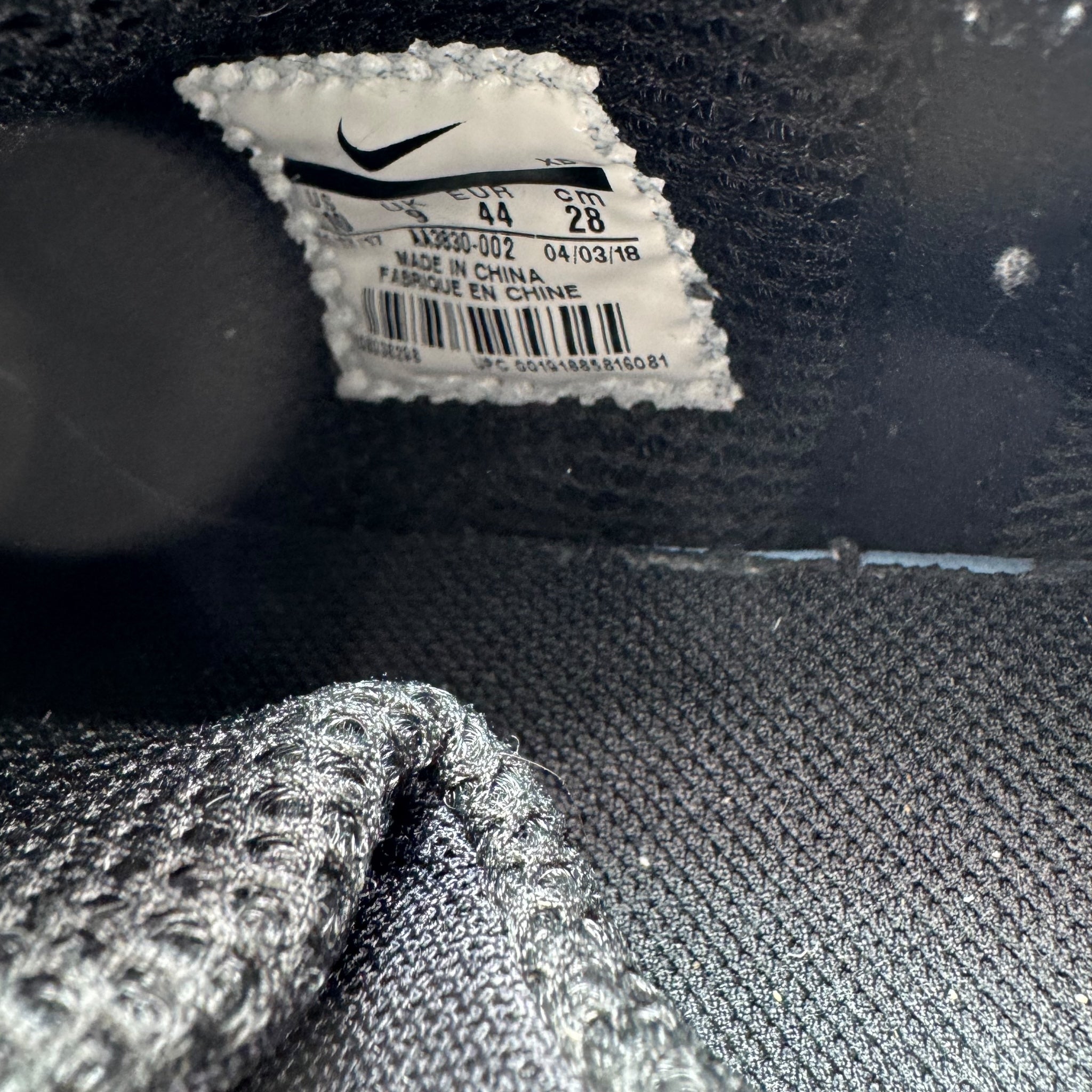 Nike Presto x Off-White black (44EU)